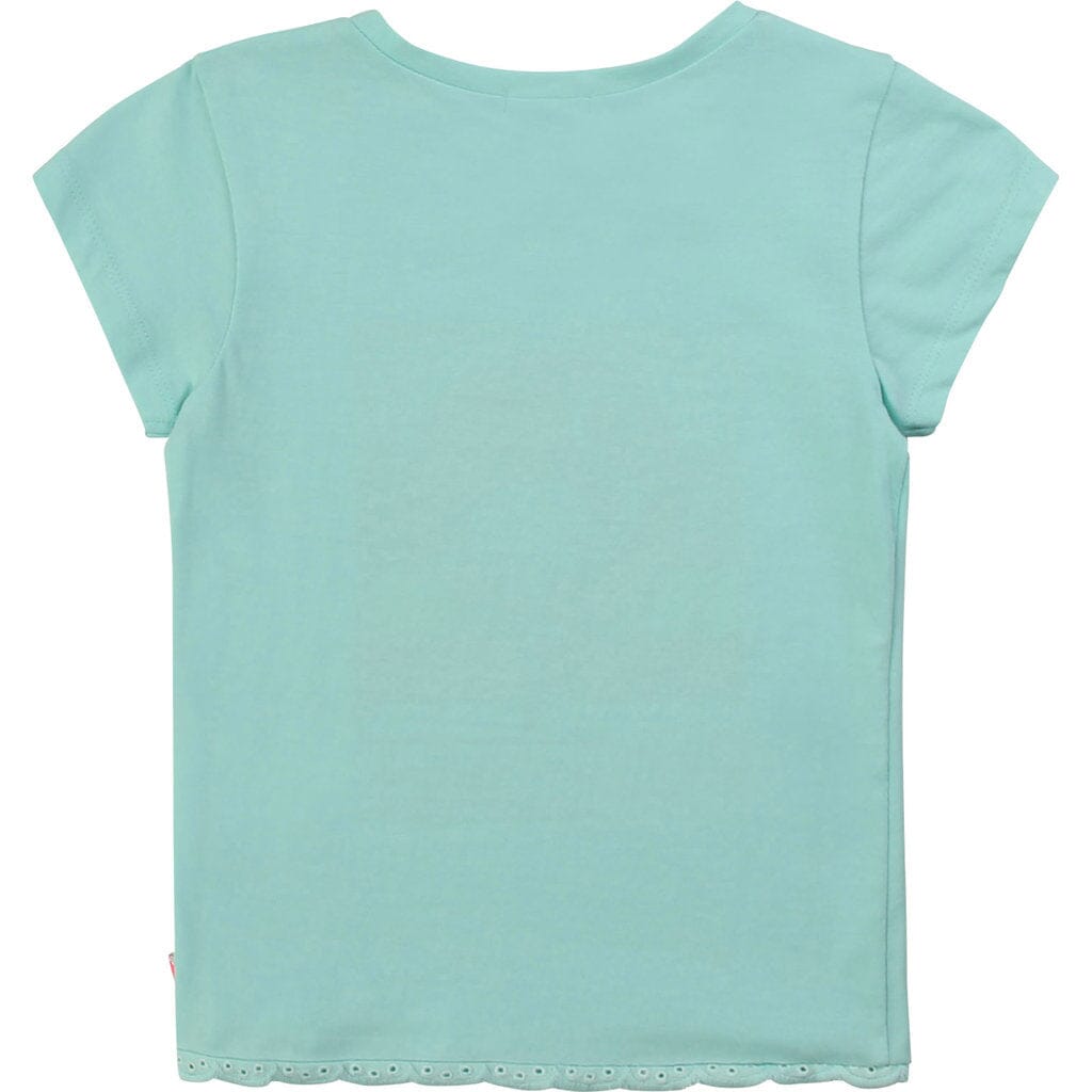 Billieblush T-Shirt Flamingo türkis T-Shirt Billieblush