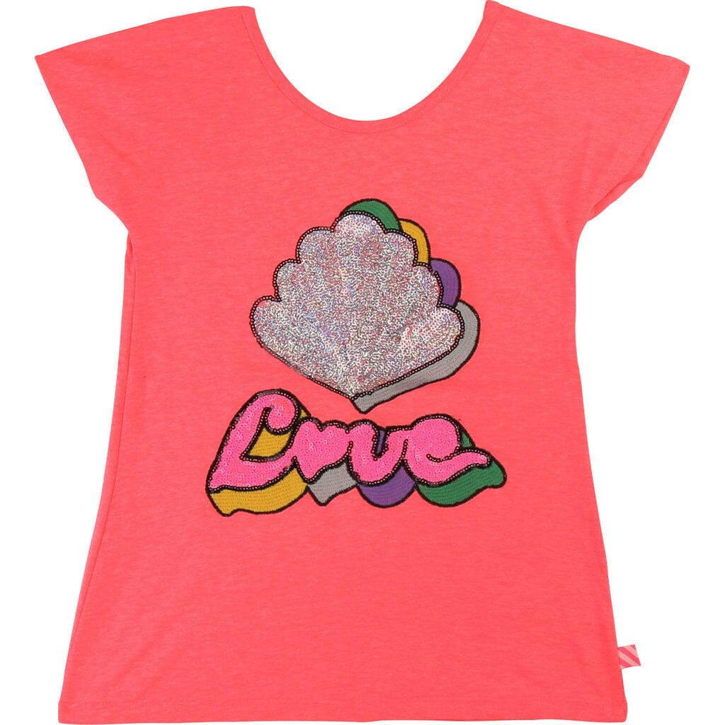 Billieblush T-Shirt Love pink T-Shirt Billieblush