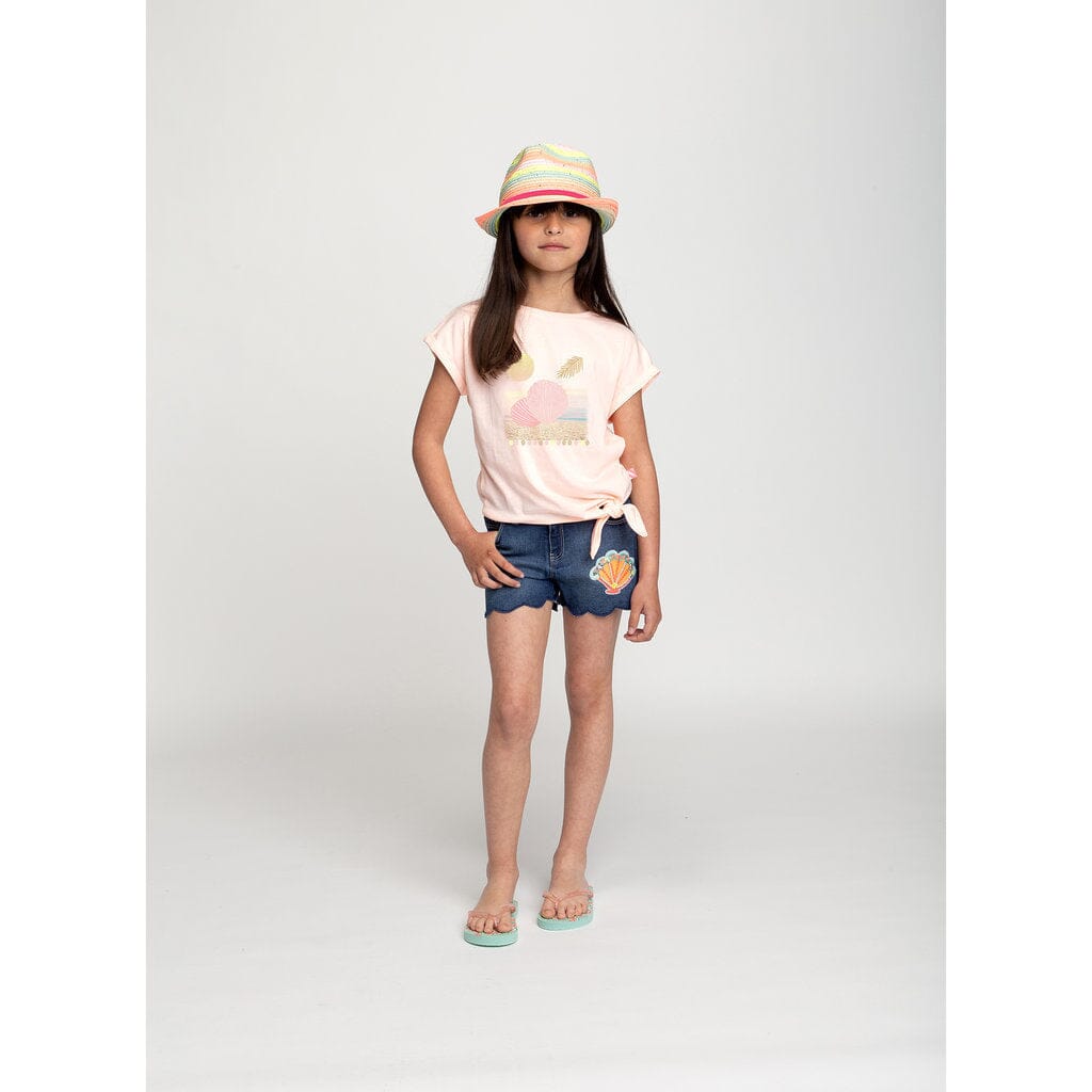 Billieblush T-Shirt Muscheln peach T-Shirt Billieblush