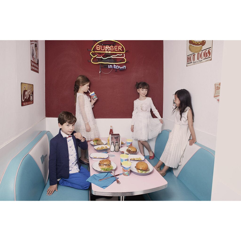 Billieblush Kleid Zeremonie offwhite gold Kleid Billieblush