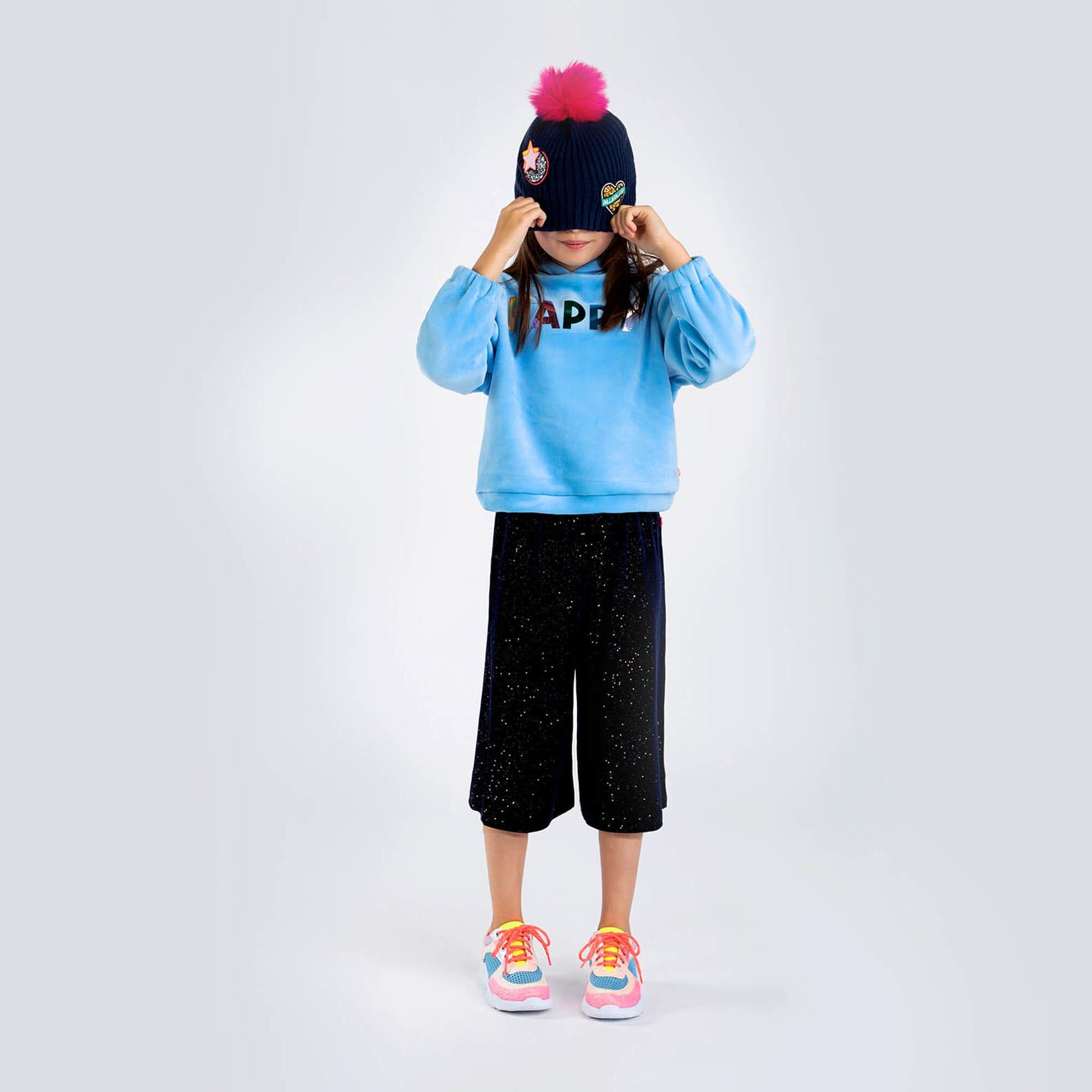 Billieblush Set Mütze und Schal mit Glitzer und Sternen Mützen Billieblush