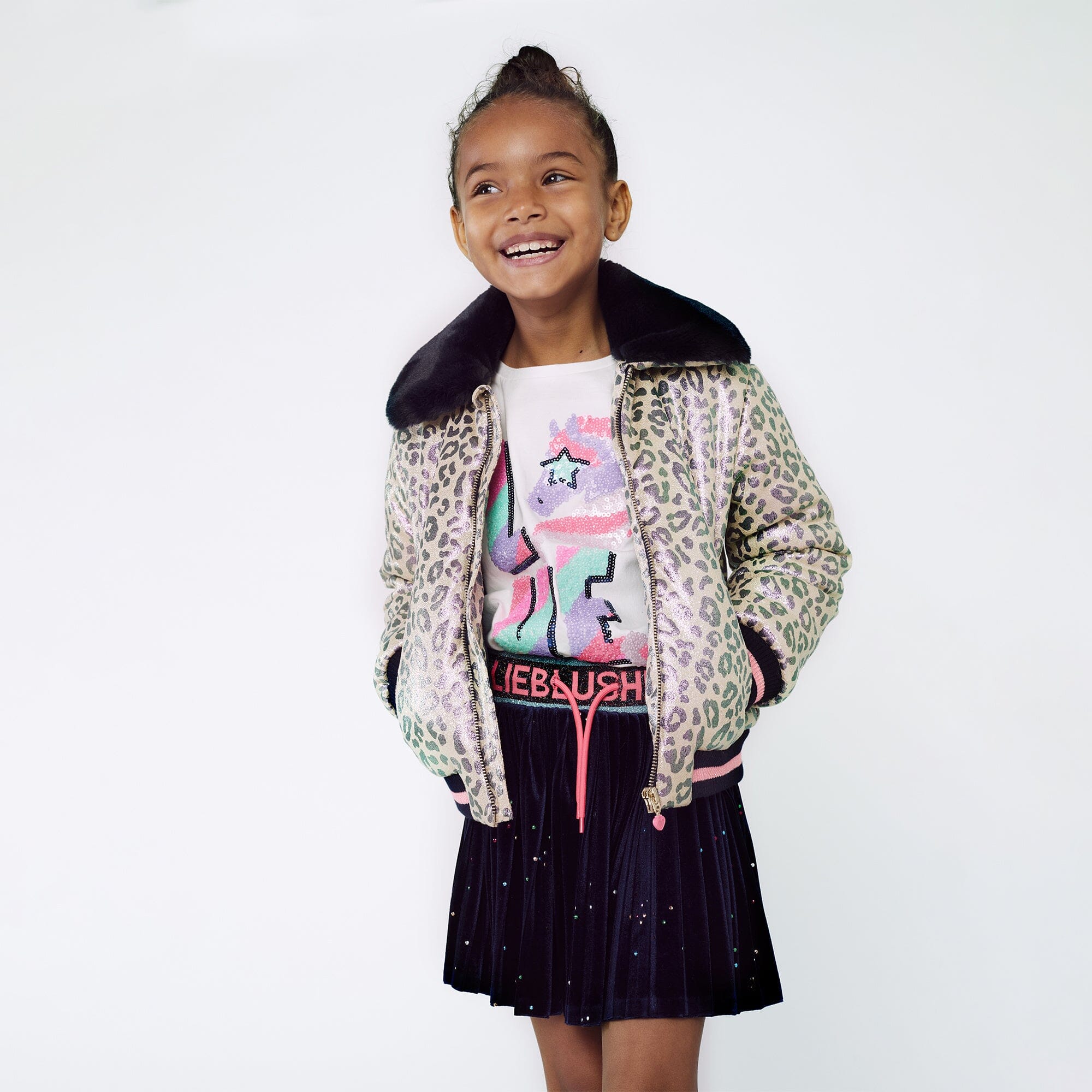 Billieblush Rock Samt mit Glitzerelementen Röcke Billieblush