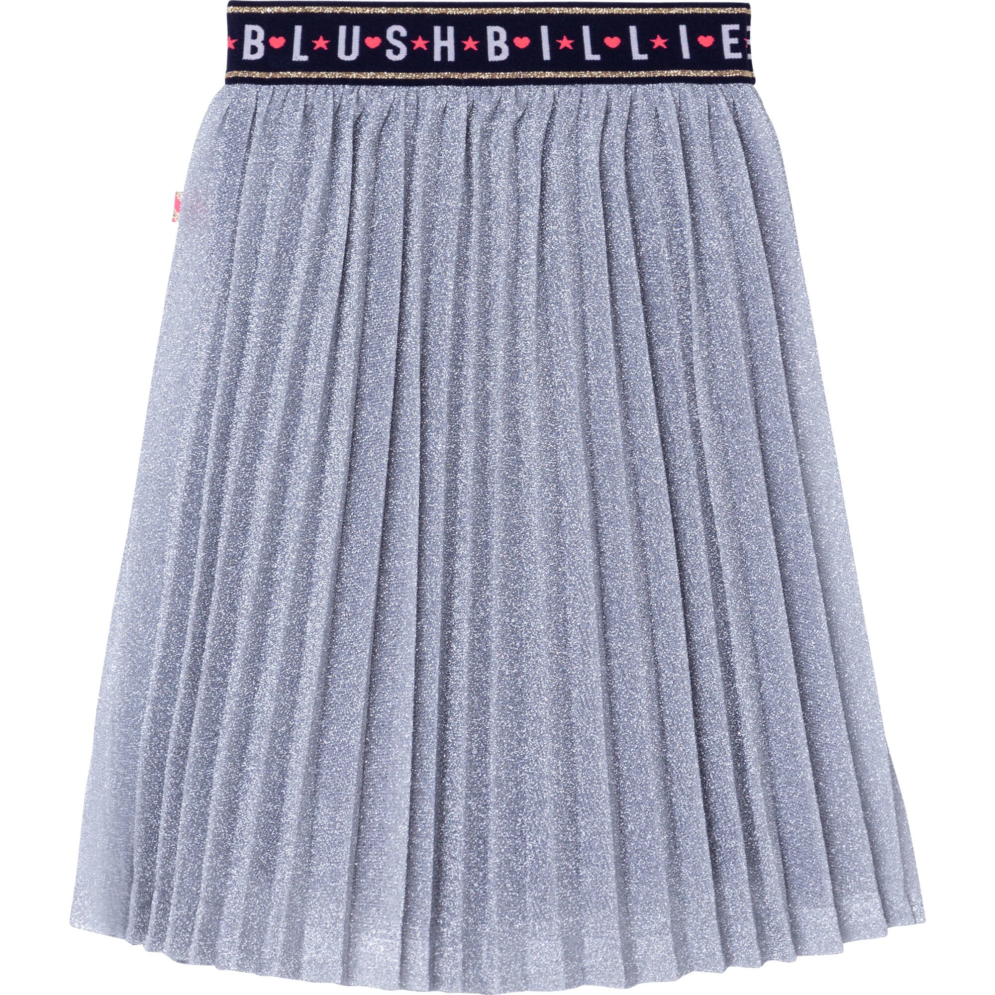 Billieblush Faltenrock silber glitzernd Röcke Billieblush