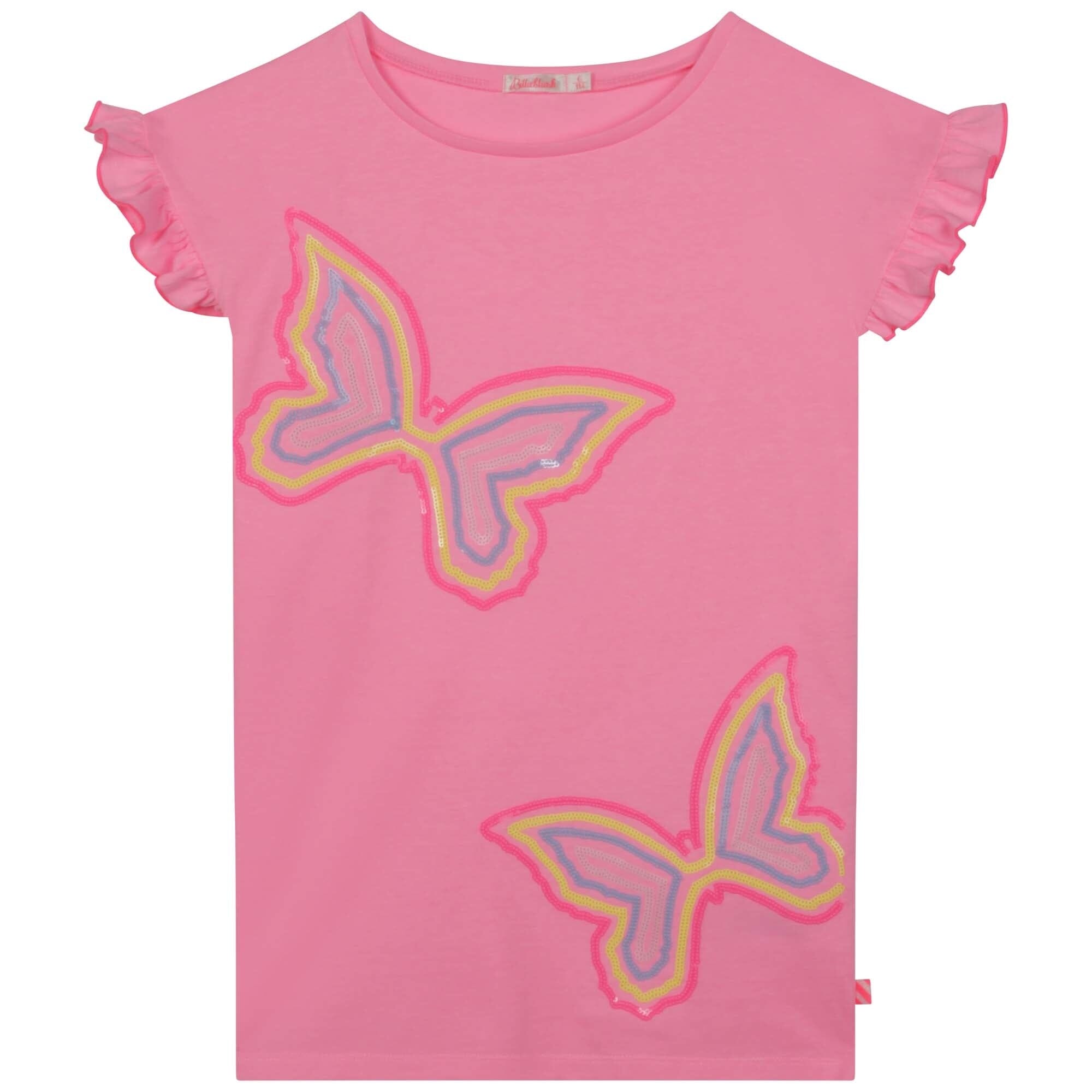 Billieblush Tshirt-Kleidchen mit Schmetterlingen T-Shirt Billieblush