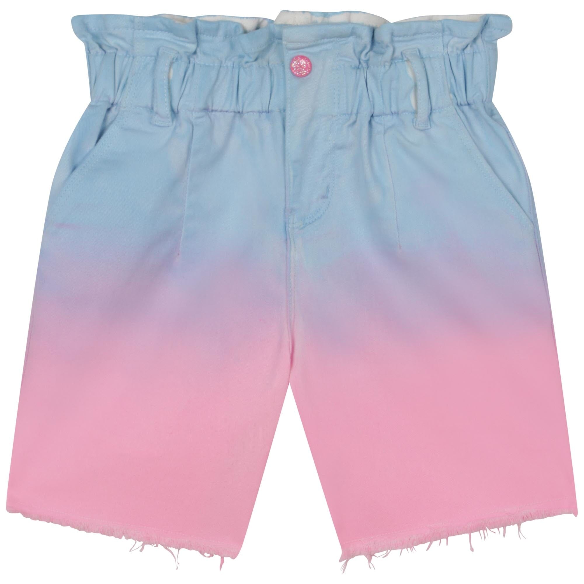 Billieblush coole Farbverlauf Shorts rosa/ hellblau Shorts Billieblush