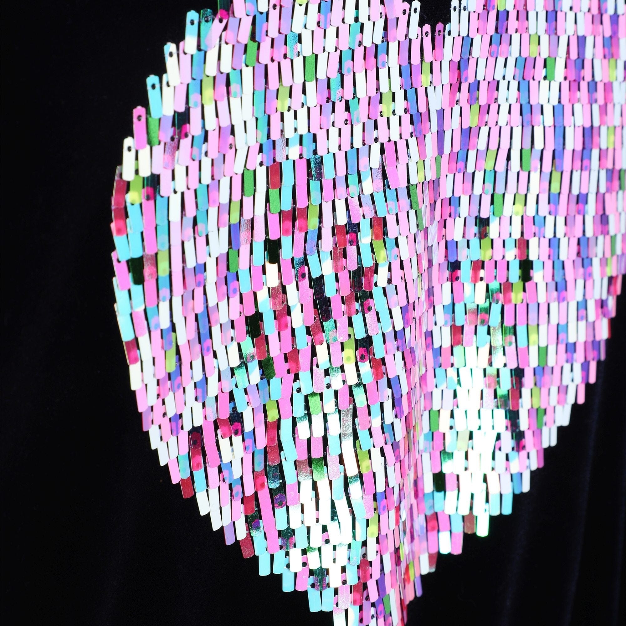 Billieblush Samt Sweater dunkelblau mit Pailletten Sweatshirt Billieblush