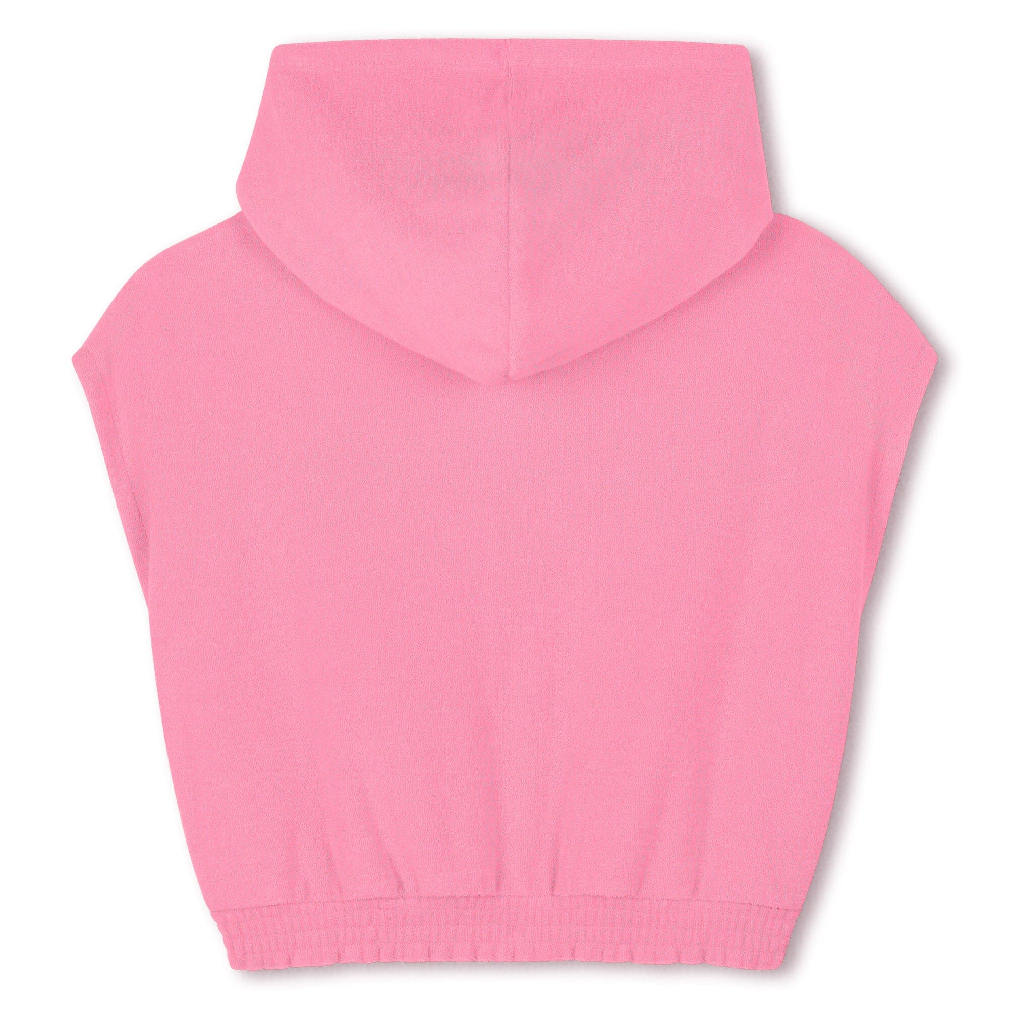 Billieblush Frottee-Sweatshirt pink mit türkisen und rosa Pailletten Sweatshirt Billieblush