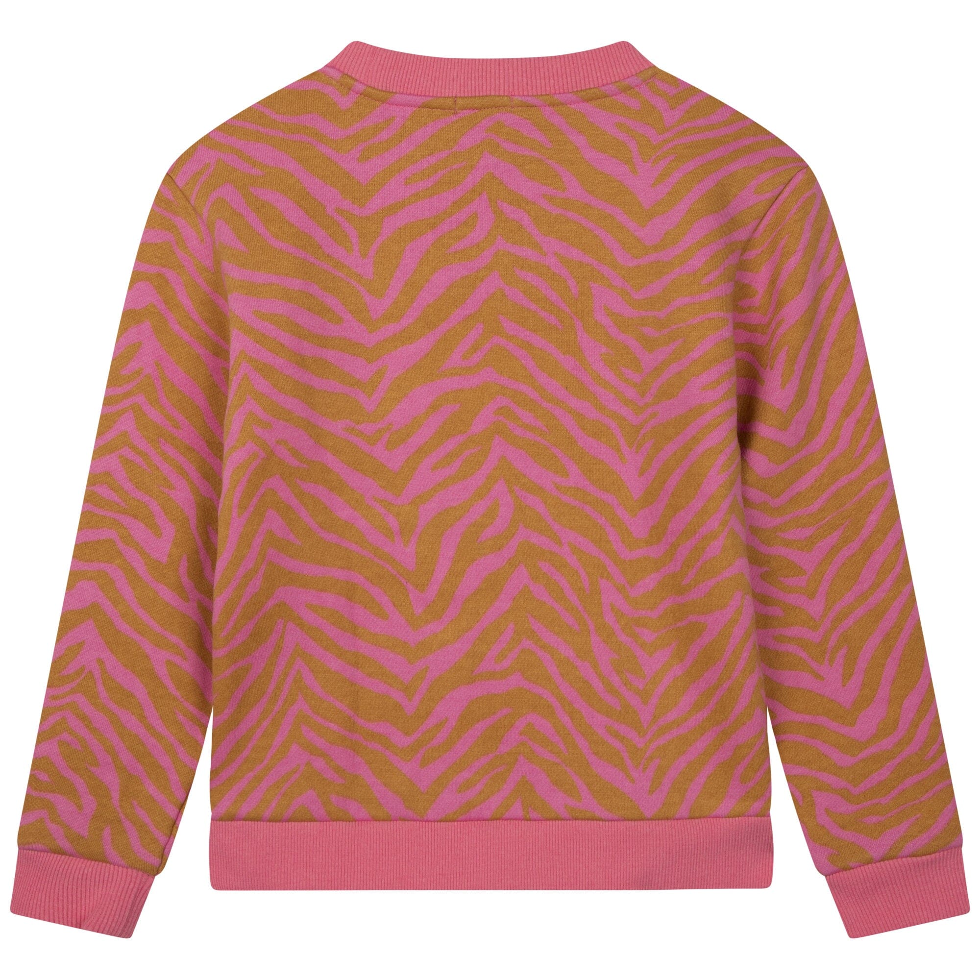 Billieblush Sweatshirt pink mit Tiger-Motiv und Pailletten Sweatshirt Billieblush