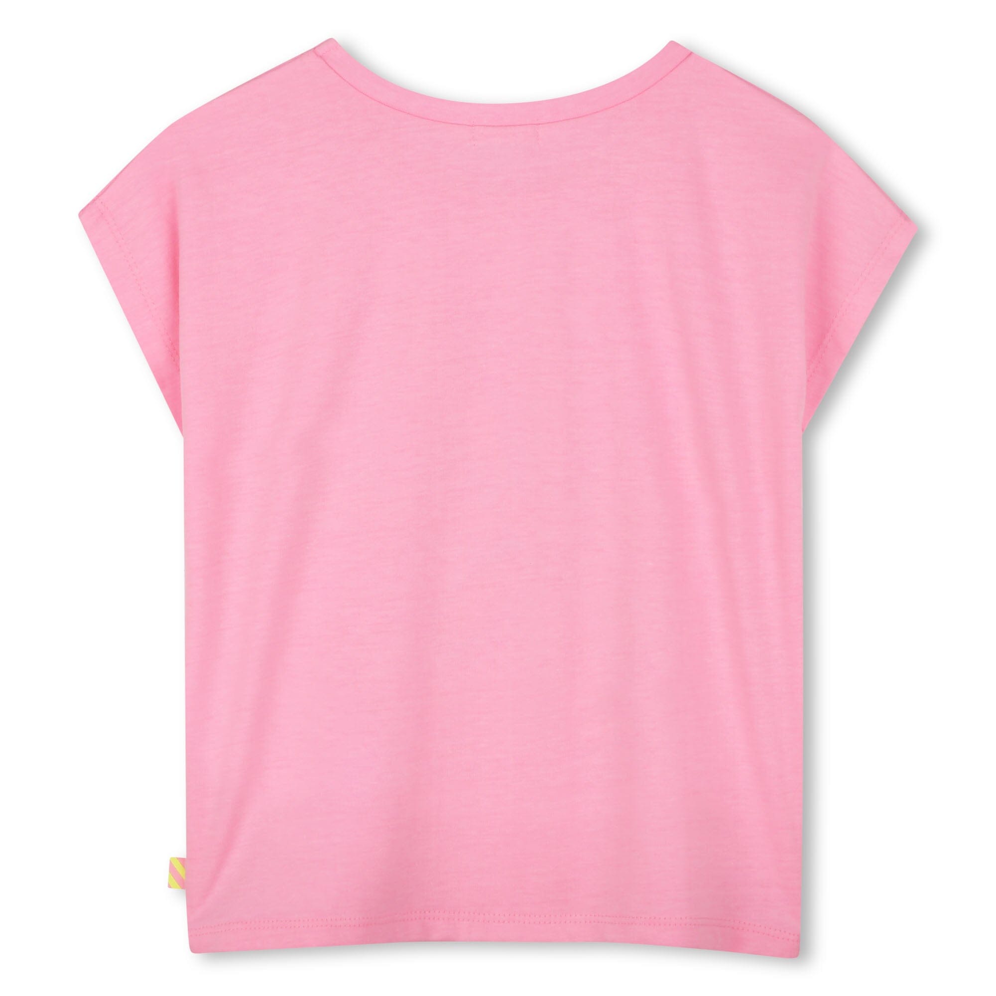 Billieblush T-Shirt rosa Beach-Bus-Print mit Blume und gelbem Herz T-Shirt Billieblush