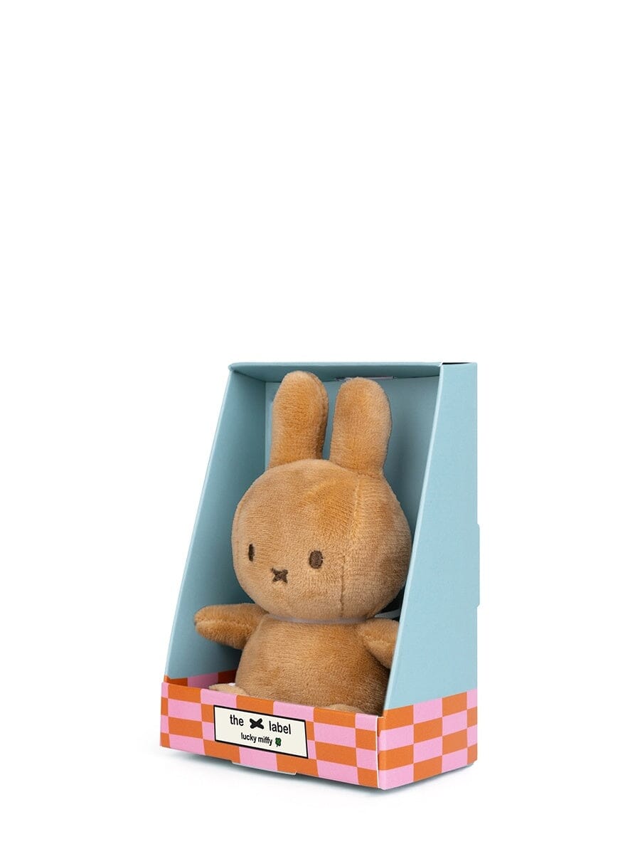 Miffy - The X Label - beige in Geschenkbox 10 cm sitzend süß Kuscheltiere Bon Ton Toys