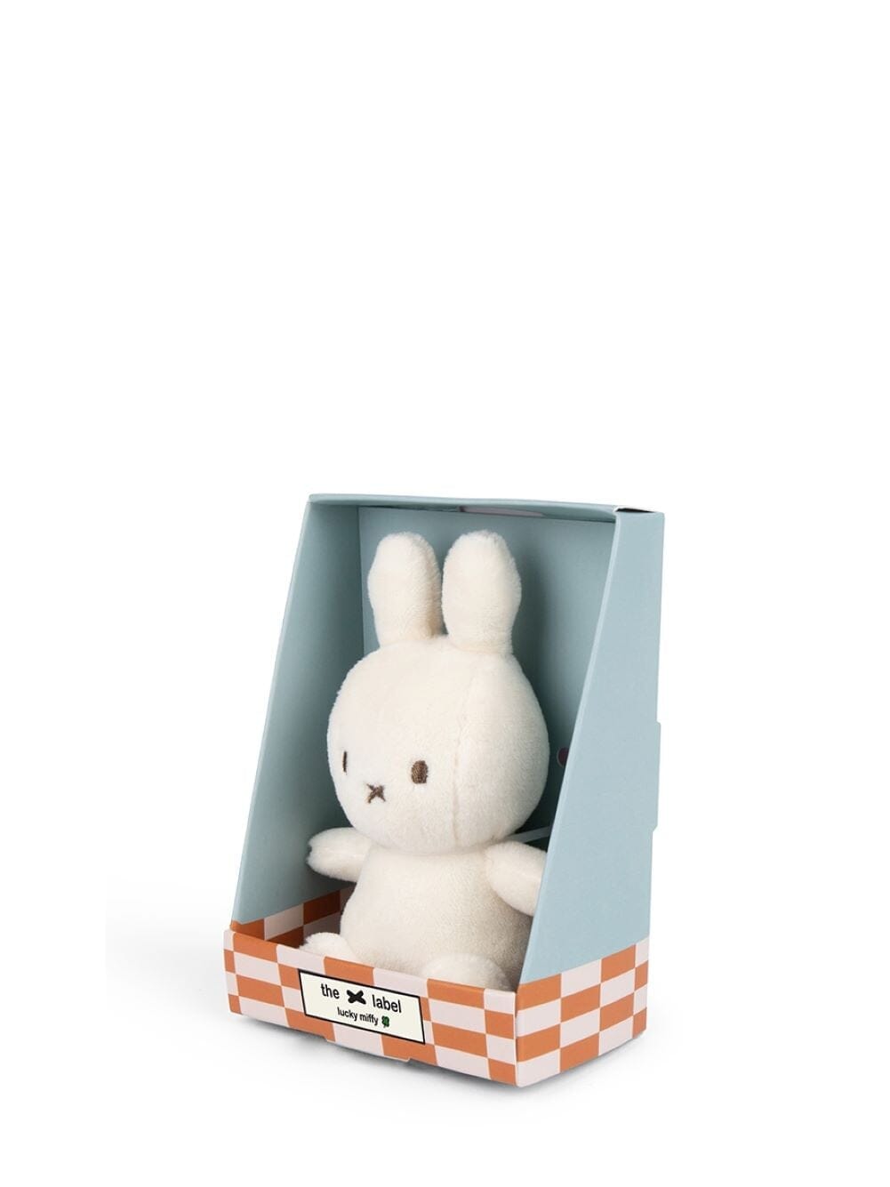 Miffy - The X Label - creme in Geschenkbox 10 cm sitzend süß Kuscheltiere Bon Ton Toys