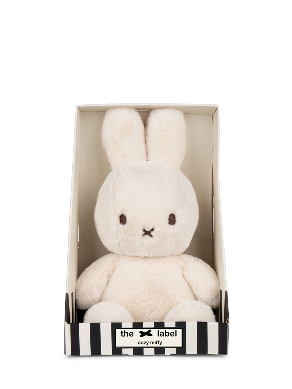 Cozy Miffy - The X Label - creme in Geschenkbox 23 cm sitzend süß Kuscheltiere Bon Ton Toys