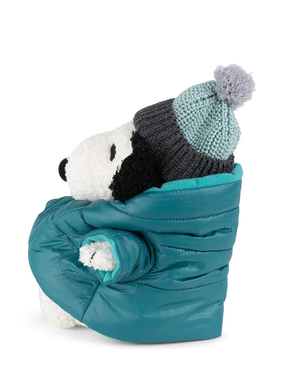 Snoopy mit Steppjacke 20cm von Peanuts x Bon Ton Toys – Ein Kuschelfreund mit Stil Kuscheltiere Bon Ton Toys