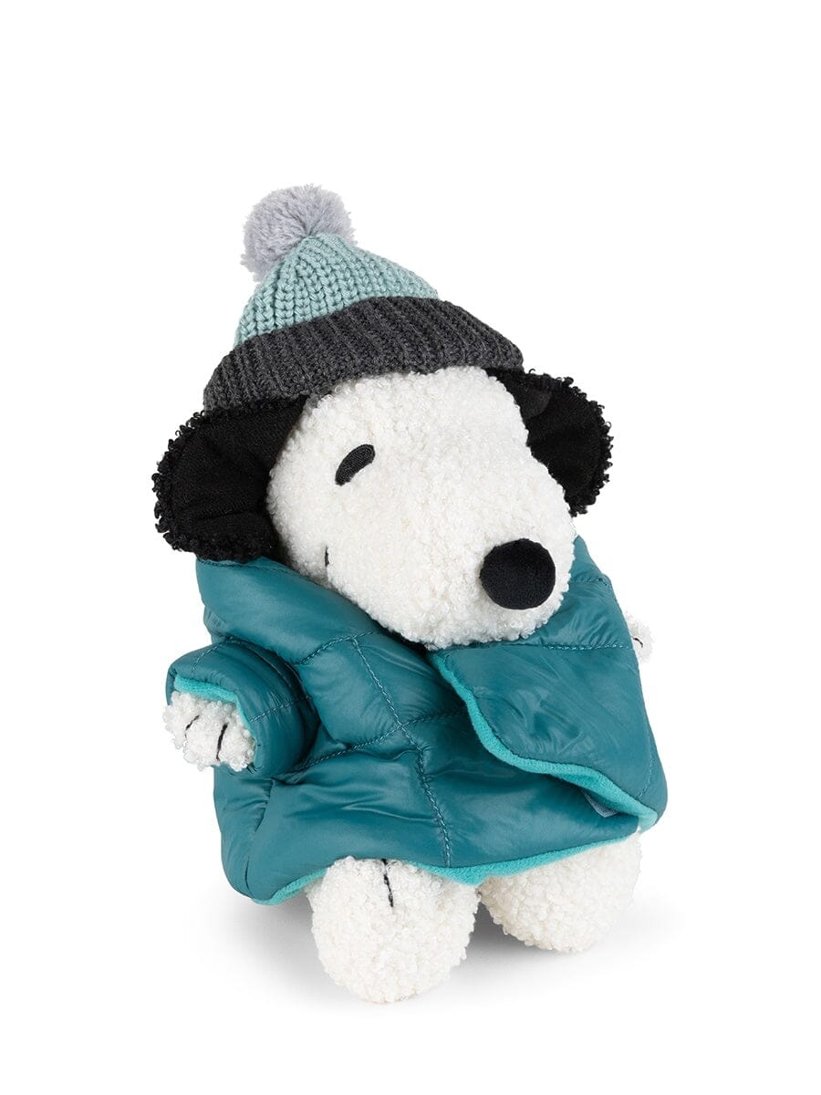 Snoopy mit Steppjacke 20cm von Peanuts x Bon Ton Toys – Ein Kuschelfreund mit Stil Kuscheltiere Bon Ton Toys