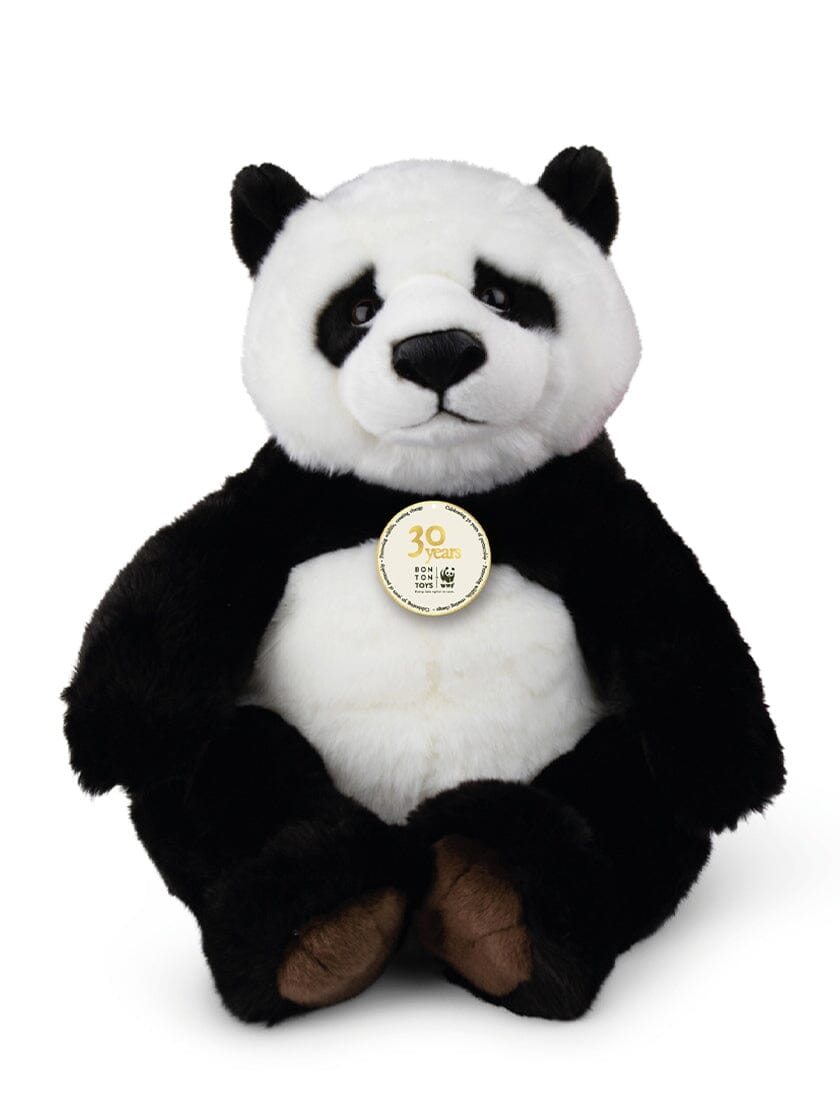 Bon Ton Toys WWF Panda Bär XL Jubiläum sitzend – 47 cm Kuscheltier Bon Ton Toys