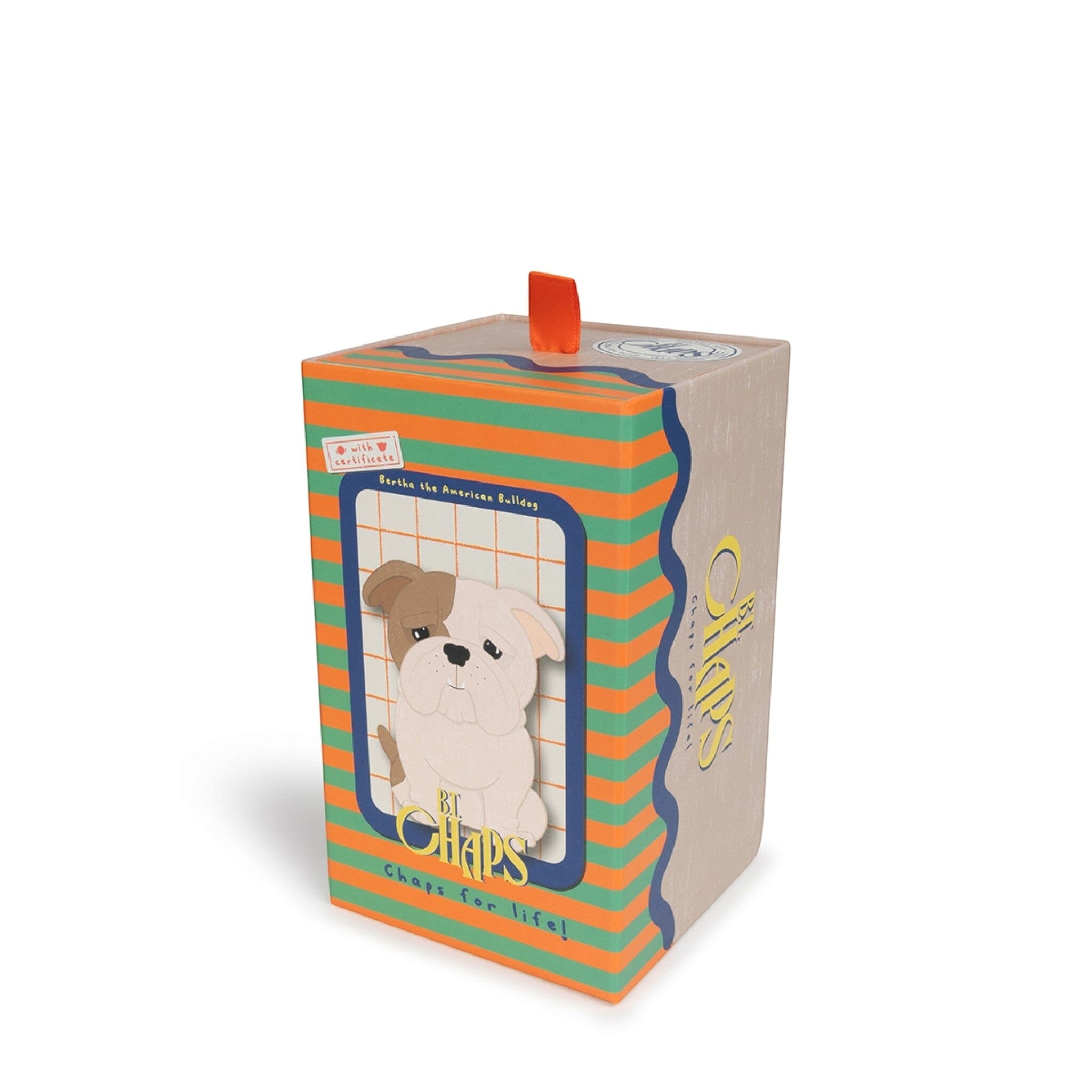 Bon Ton Toys x B.T. Chaps Bertha American Bulldogge in Geschenkbox – 17 cm Kuscheltiere Bon Ton Toys x BT.CHAPS