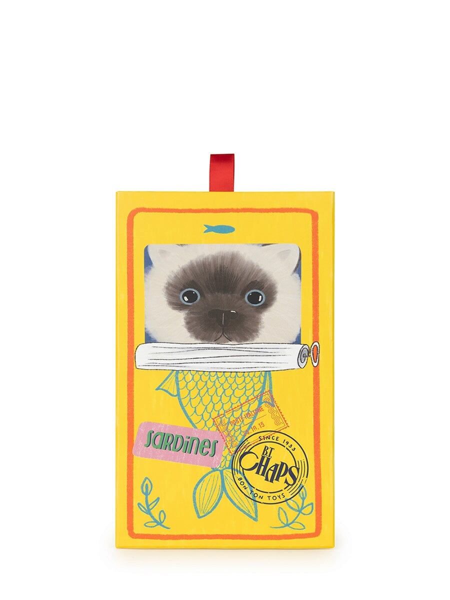 Bon Ton Toys x BT.CHAPS – Eddie die Siamkatze in Geschenkbox 17 cm Kuscheltiere Bon Ton Toys