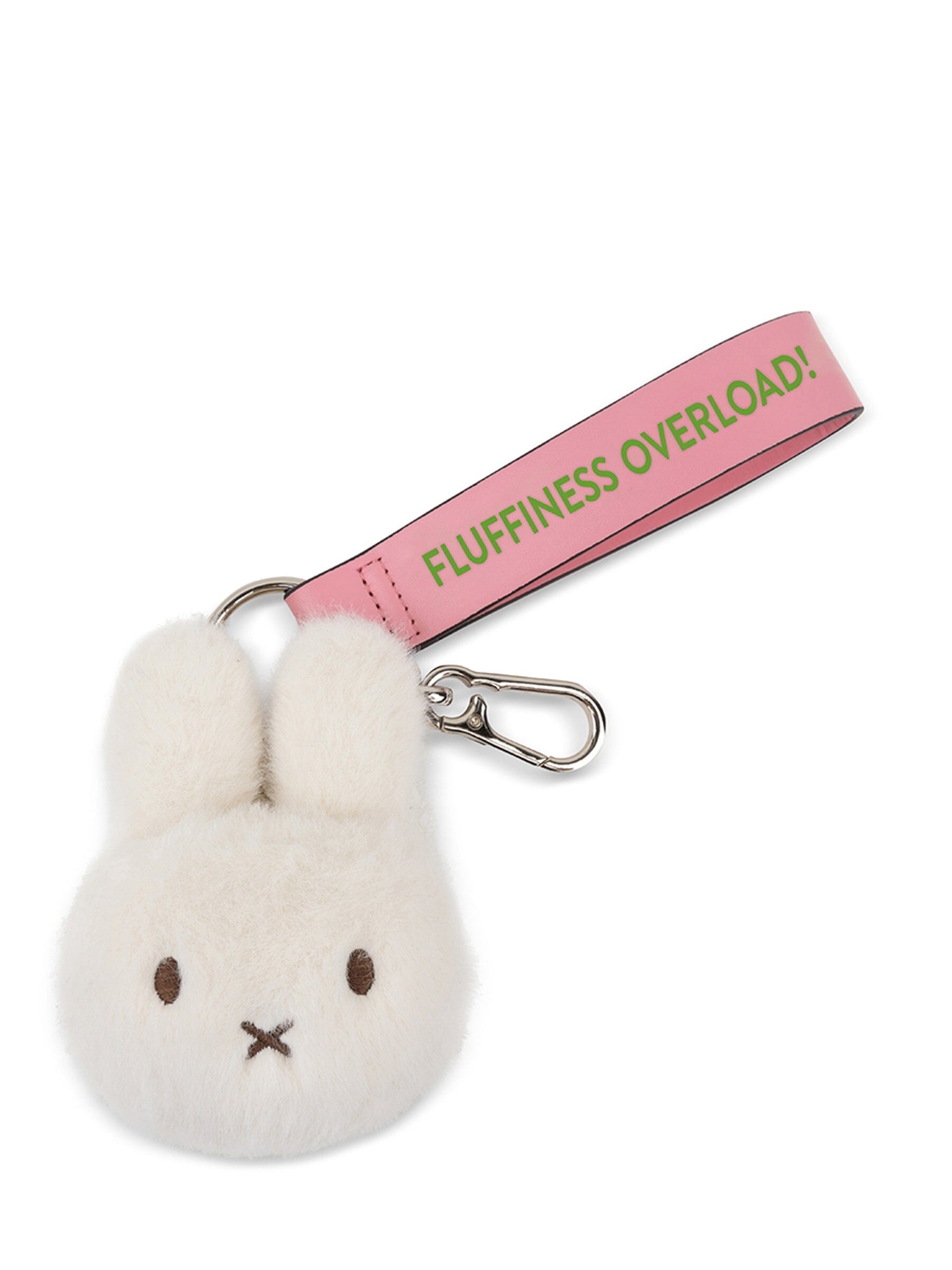 Bon Ton Toys x Miffy – Fuzzy Bag Charm 11 cm Weiß Schlüsselanhänger Bon Ton Toys x Miffy