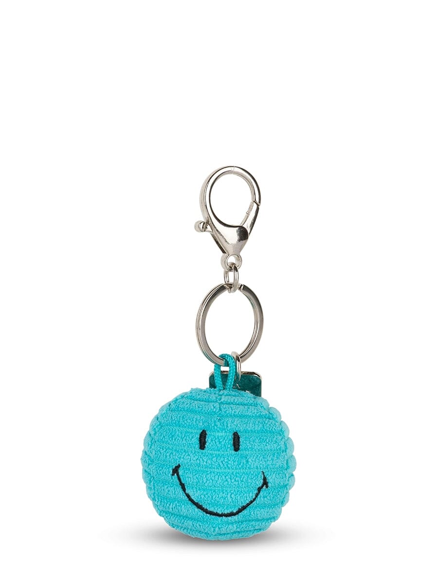 Bon Ton Toys x Smiley Schlüsselanhänger ECO Corduroy türkis 4,5cm Schlüsselanhänger Bon Ton Toys x Smiley