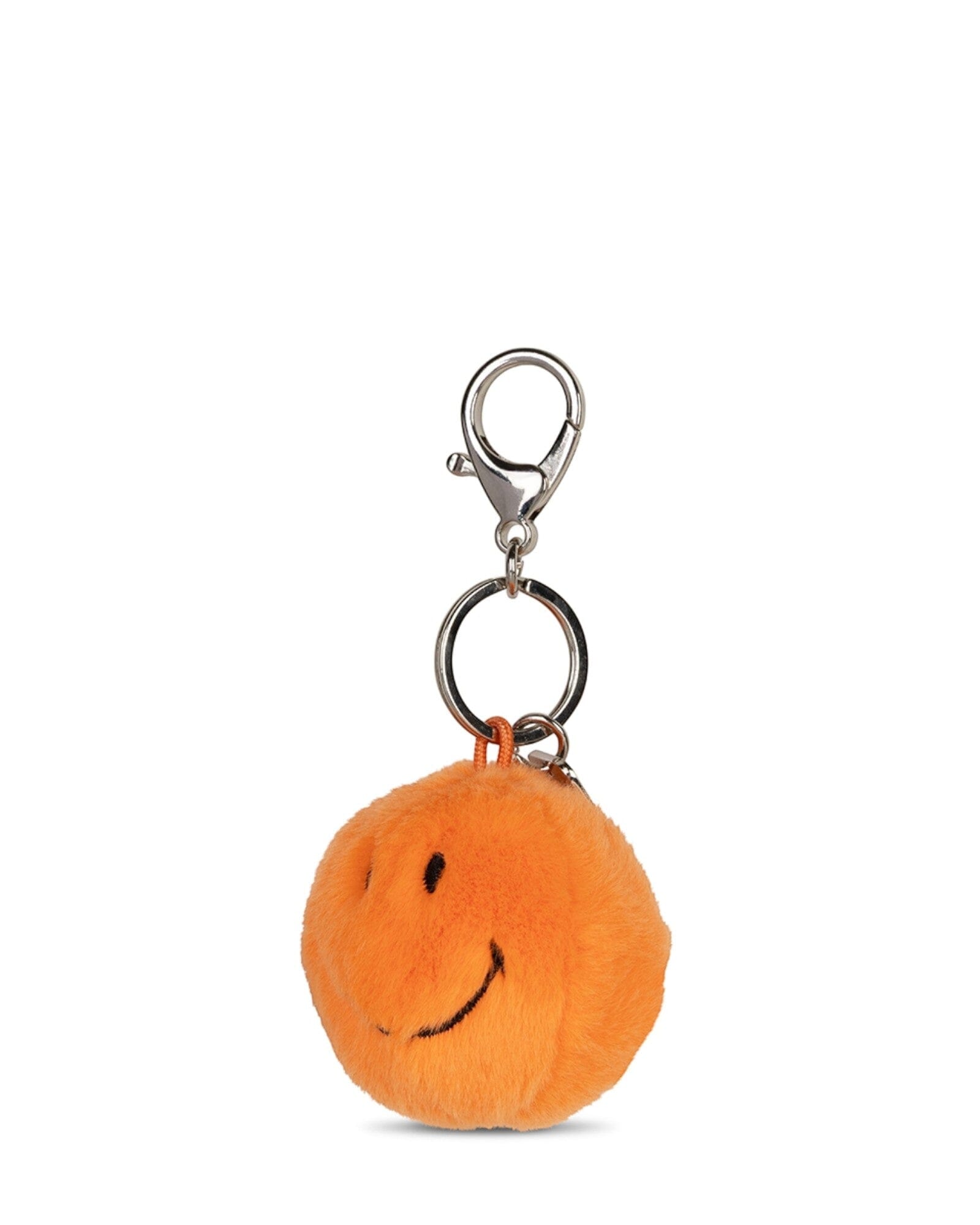 Bon Ton Toys x SMILEY® Schlüsselanhänger ECO Fuzzy orange 5,5cm Schlüsselanhänger BON TON TOYS SMILEY®