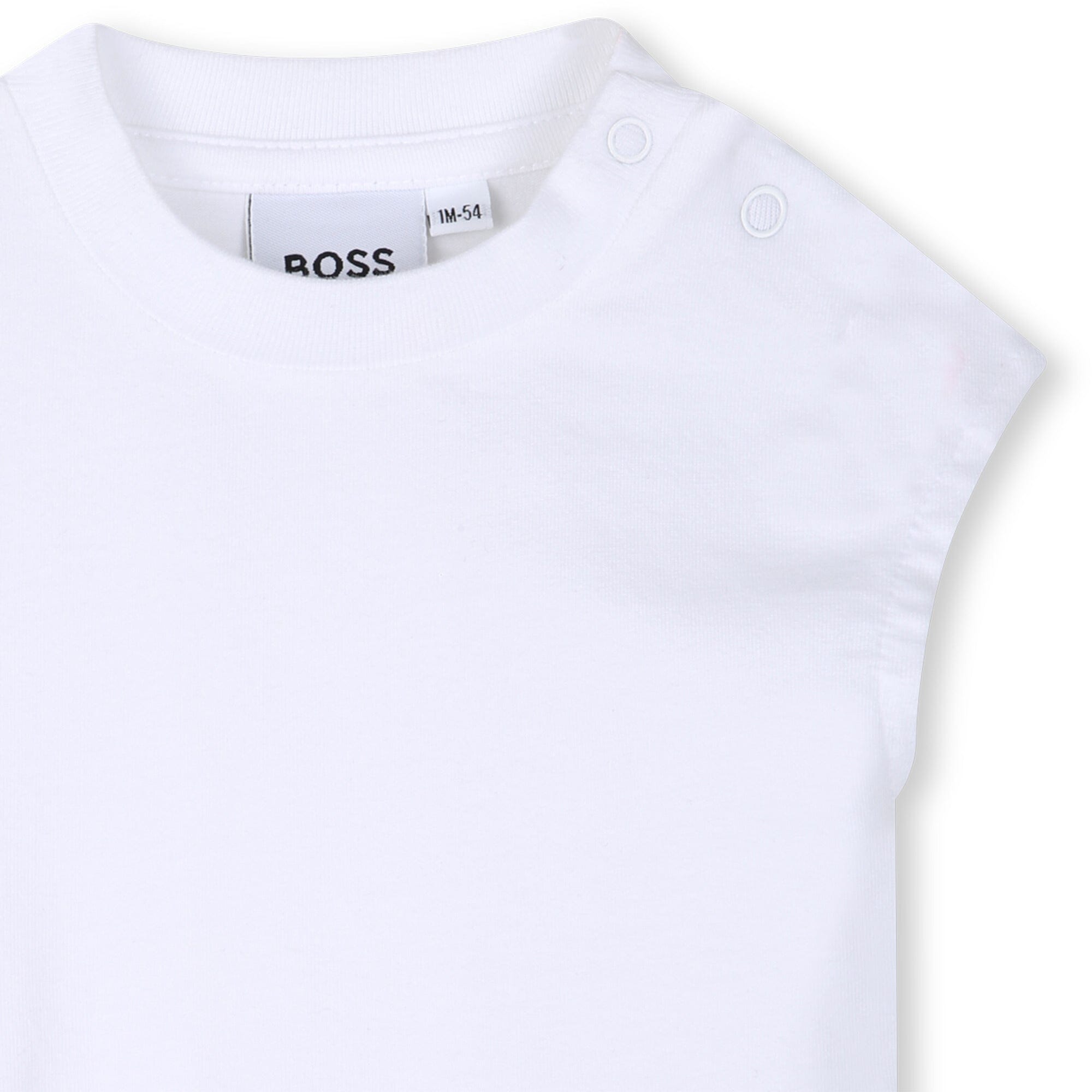 BOSS Baby 2-teiler Set: Overall + T-Shirt „Festivalsblüte“ Baby Kombination Boss Kidswear