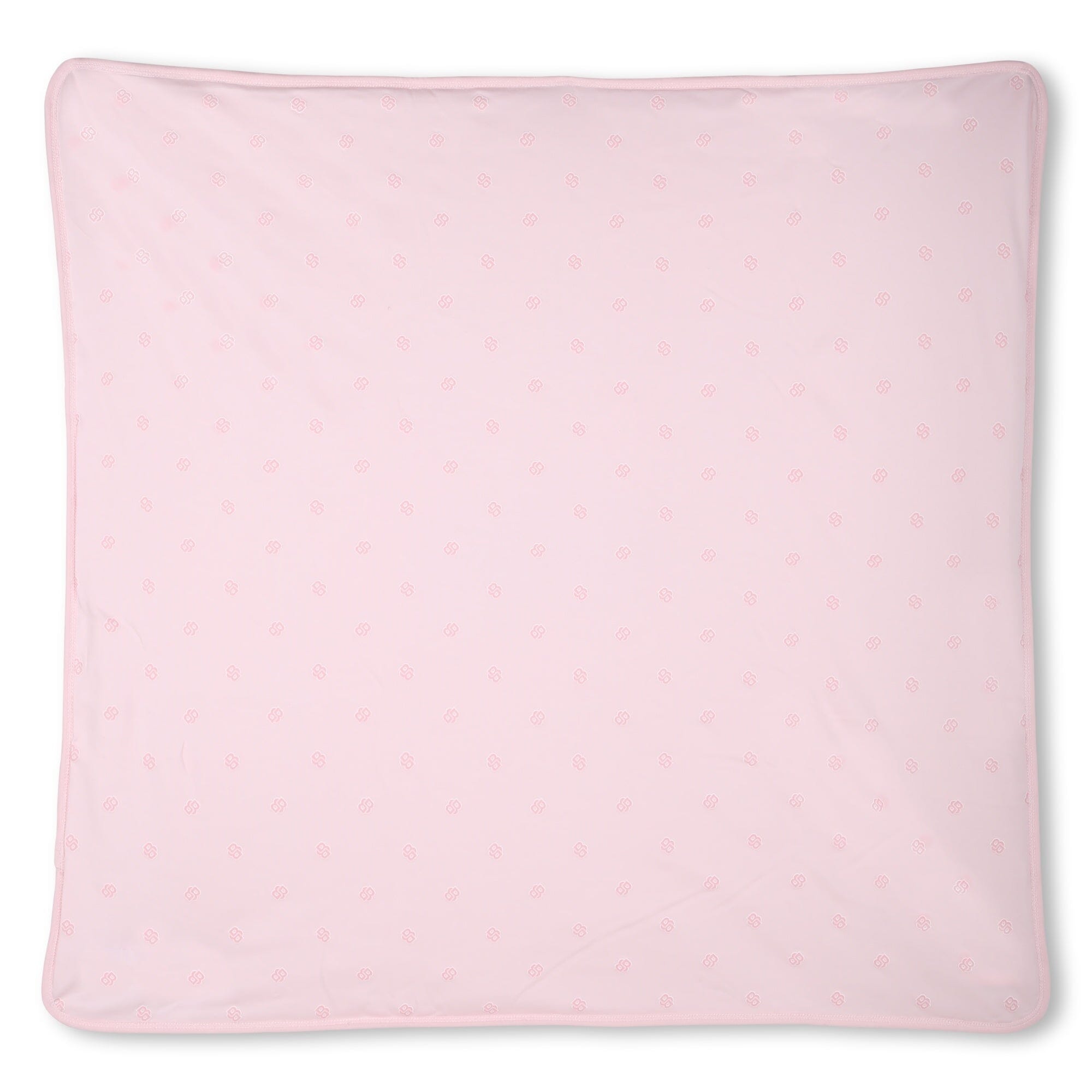 BOSS Baby edle Baumwolldecke "My First Blanket" - hellrosa mit Logoprint Babydecke Boss