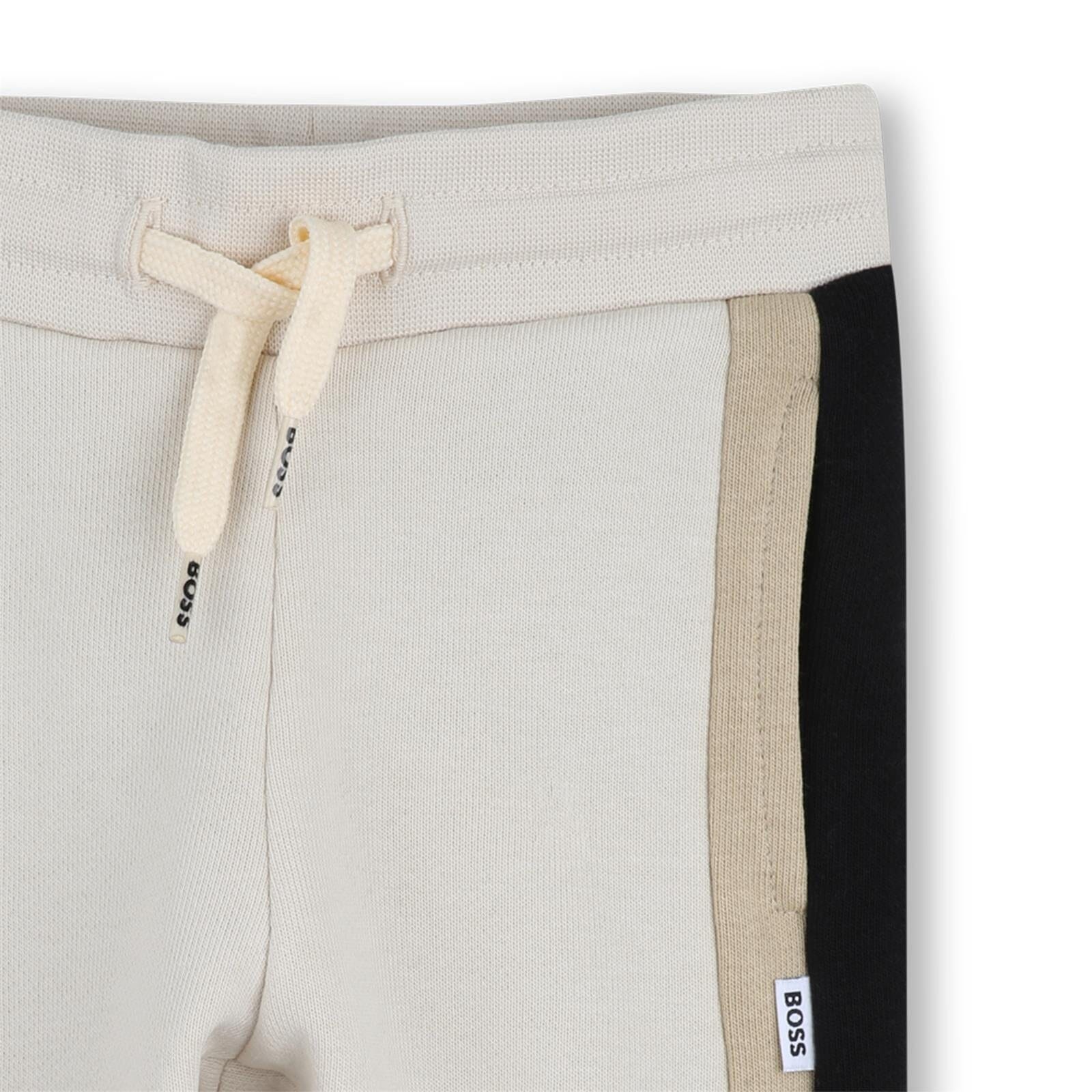 BOSS Baby Jogger Set 2-teilig in beige Baby Kombinationen Boss Kidswear