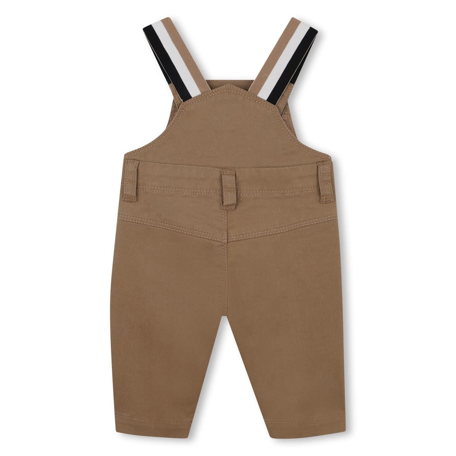 BOSS Baby – Latzhose aus Twill Sand Latzhose Boss