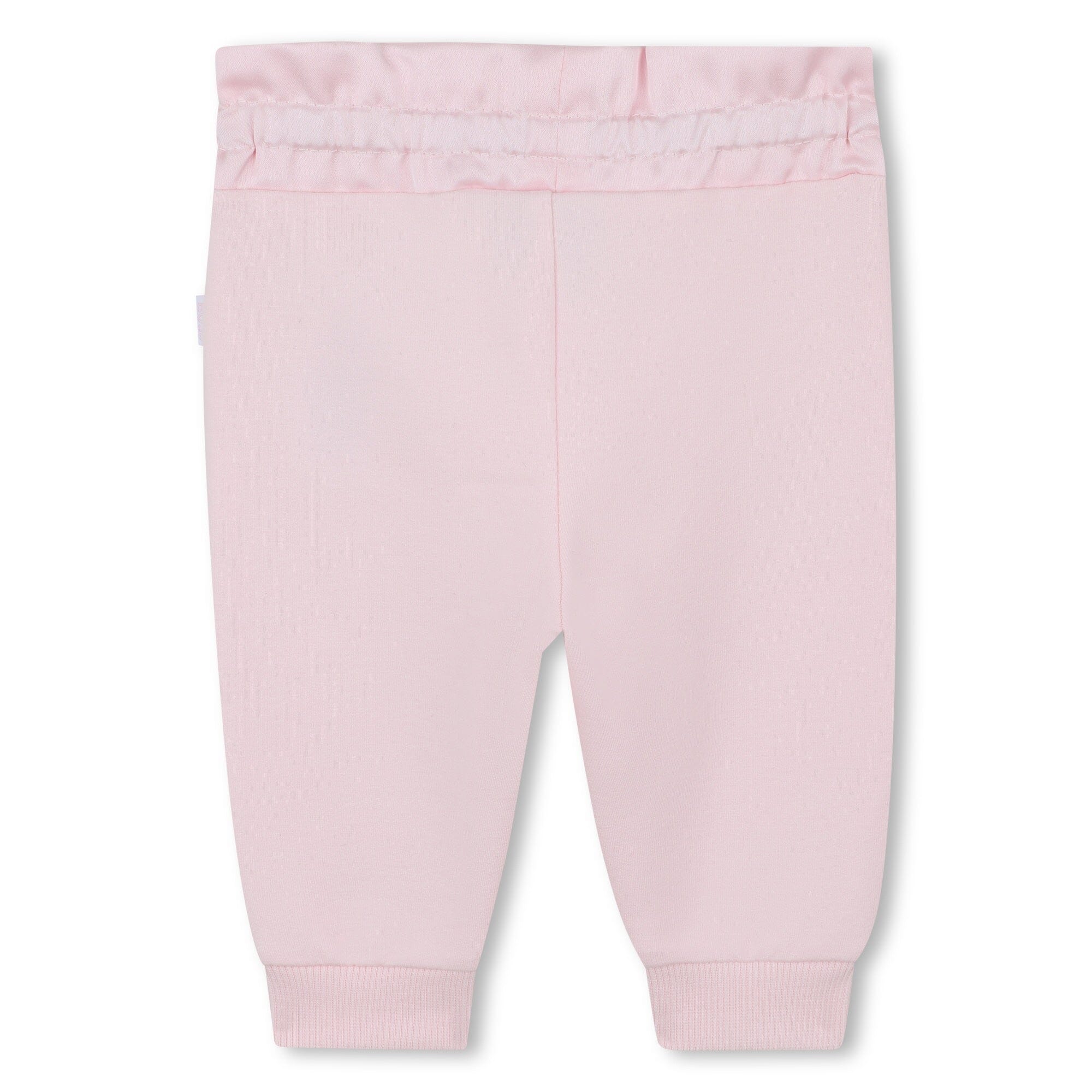 BOSS Baby Set rosa weiss Hose Strickjacke & T-Shirt mit Satin-Details Baby Kombination Boss Kidswear