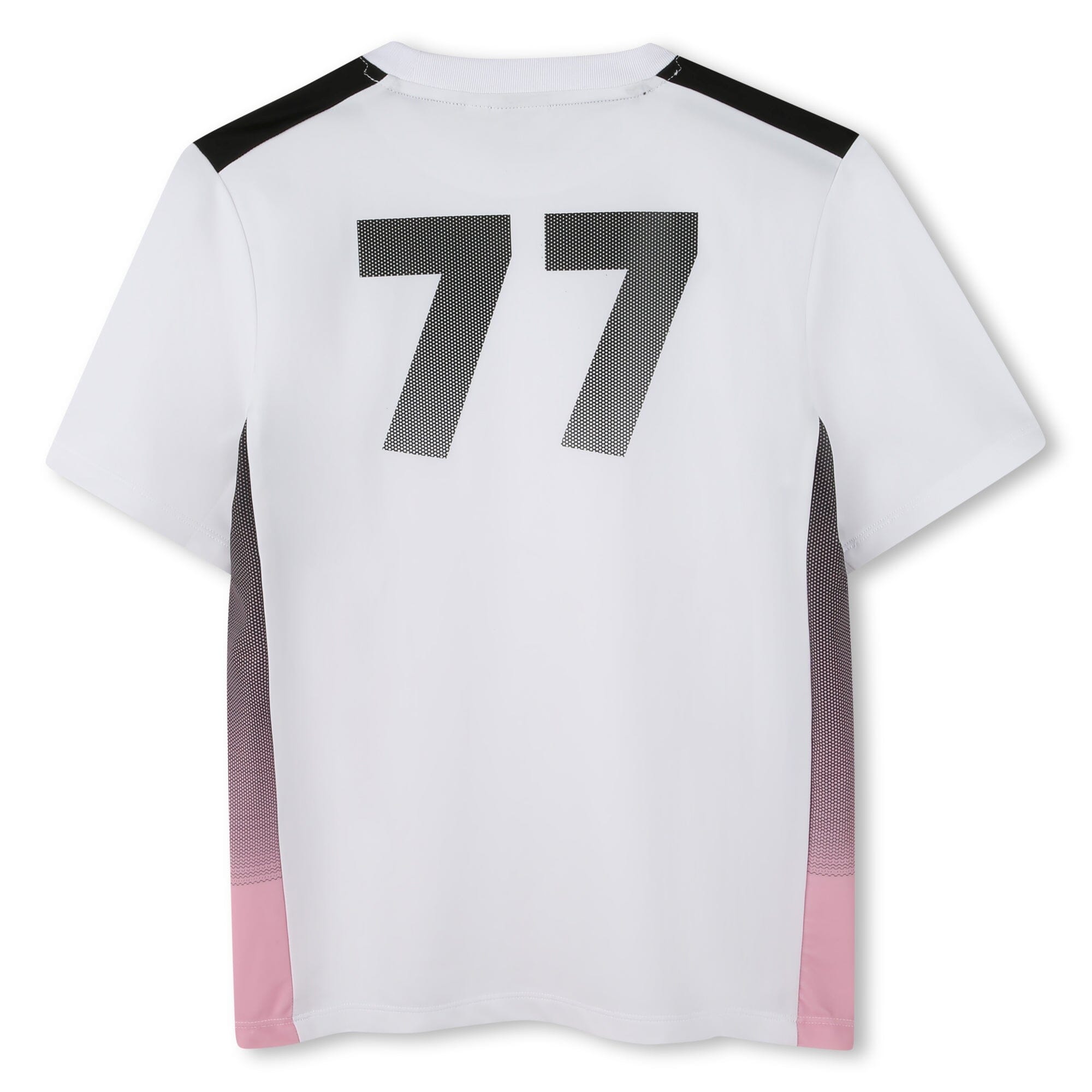 BOSS Fußballshirt Weiß – Capsule Foot Trikot mit Rückenprint & Logo-Badges T-Shirt Boss