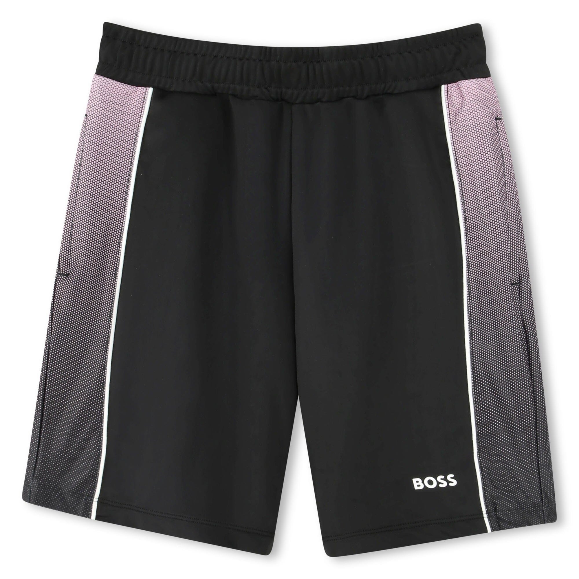 BOSS Fußballshorts –Sportshorts mit Farbverlauf & Logo Shorts Boss