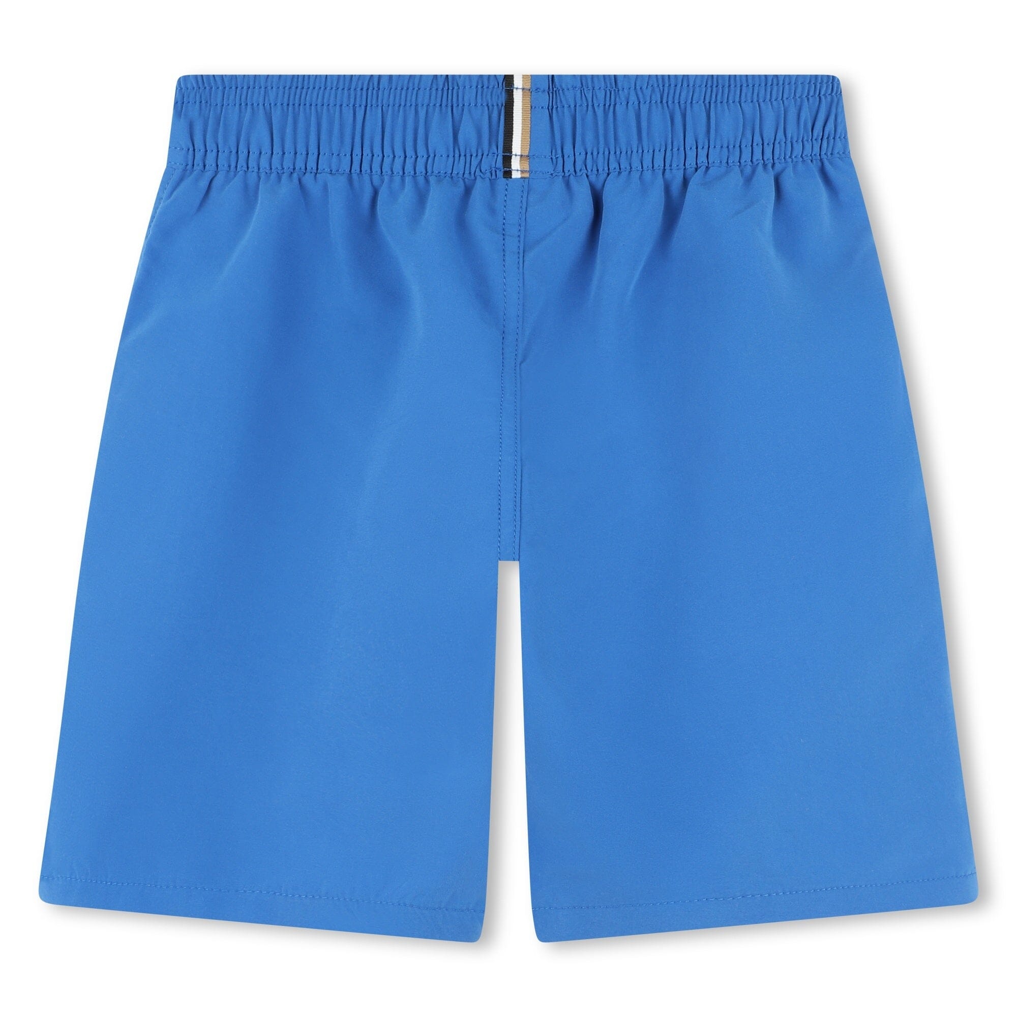 BOSS Surfershorts blau mit Logo Badehose Boss