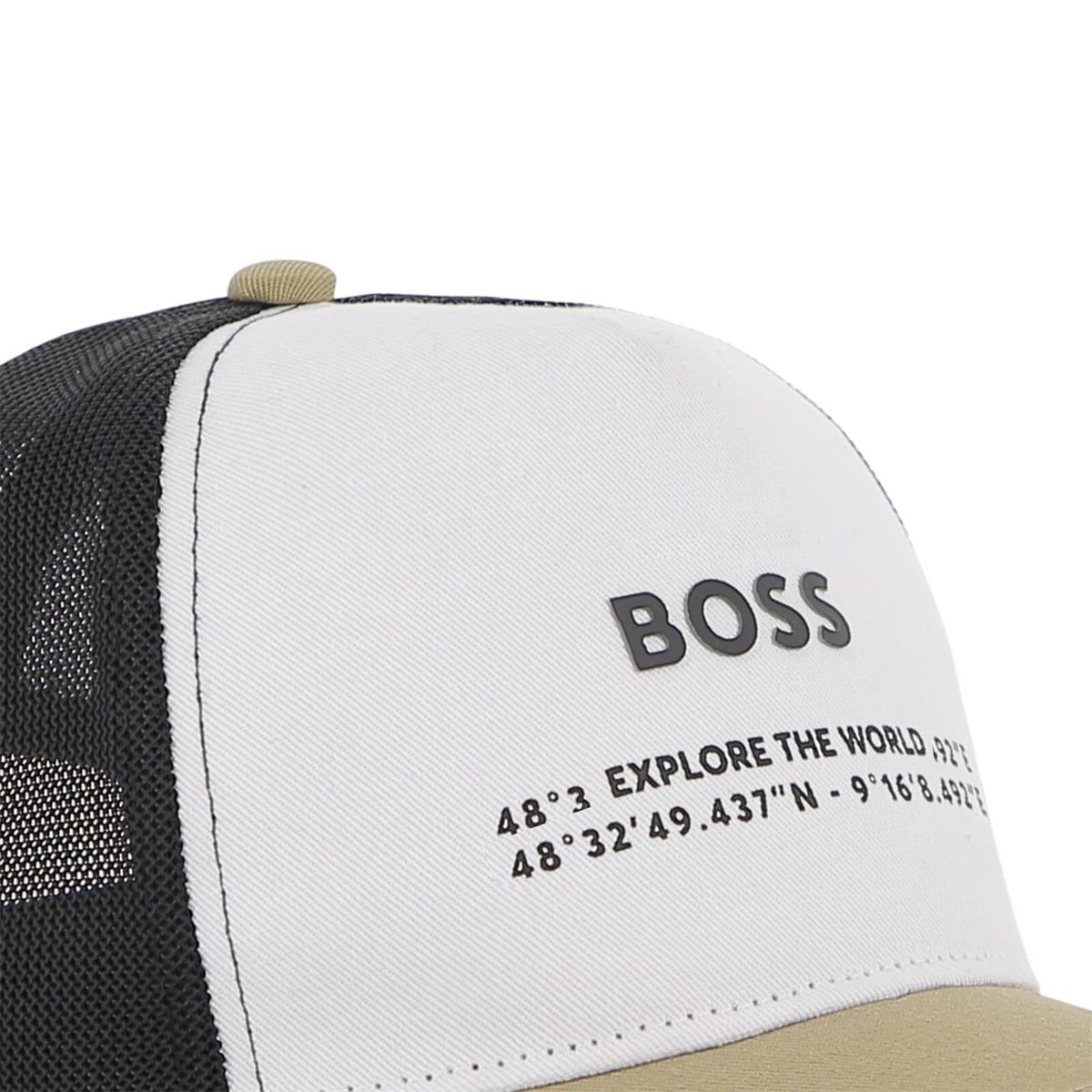 BOSS Kids Kappe mehrfarbig mit schwarzem Logo Cap Boss Kidswear