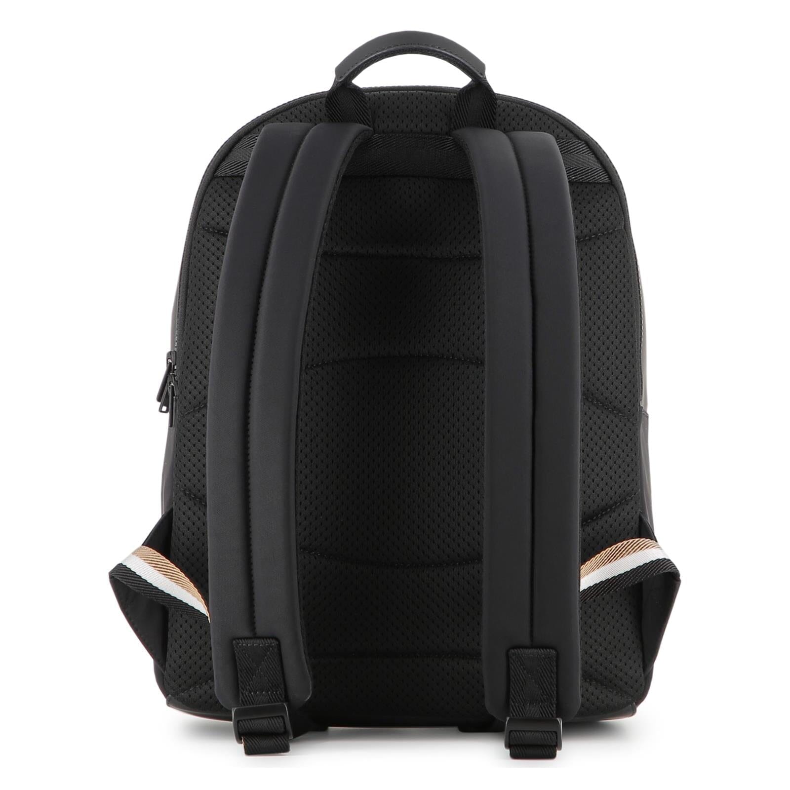 BOSS Kids – Rucksack aus beschichtetem Textil Schwarz Rucksäcke Boss