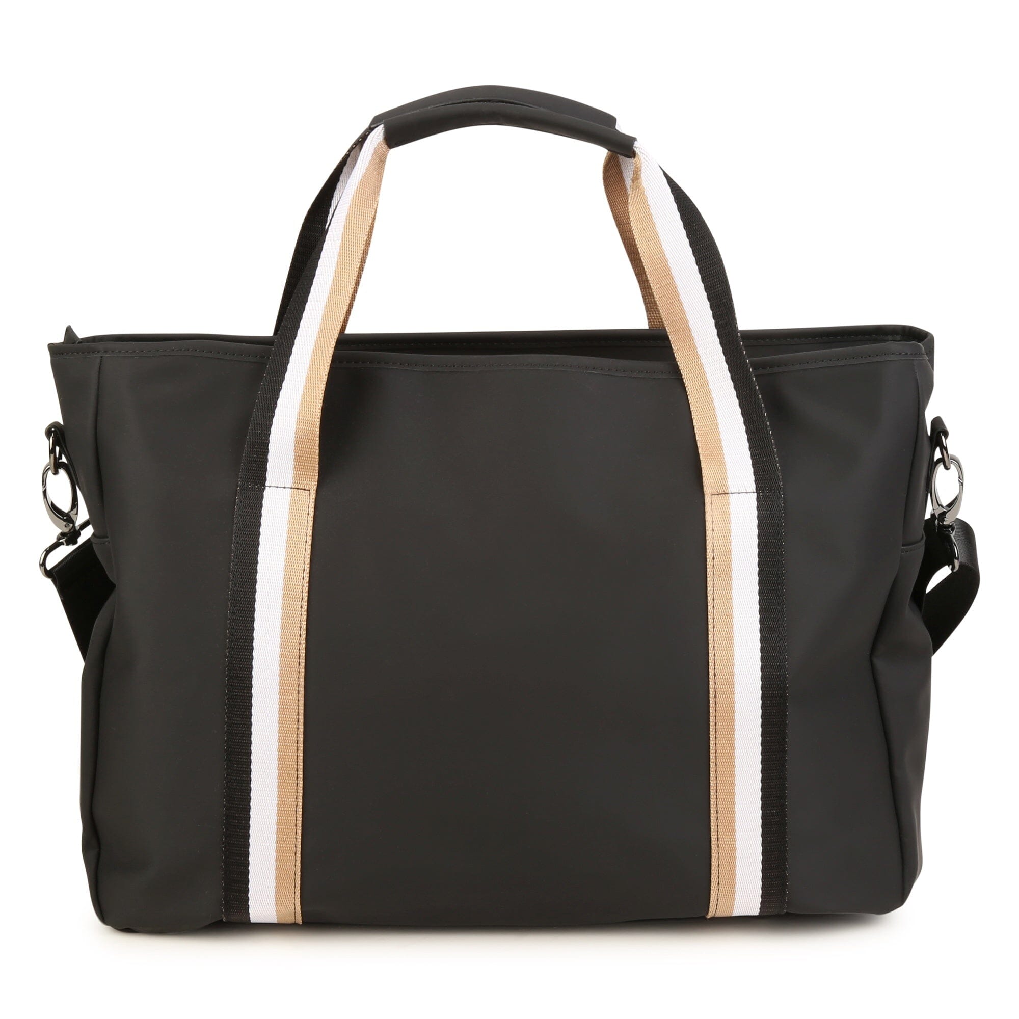 BOSS KIDS Wickeltasche schwarz mit Logo Details 32x40x15 cm unvollständig Wickeltaschen BOSS