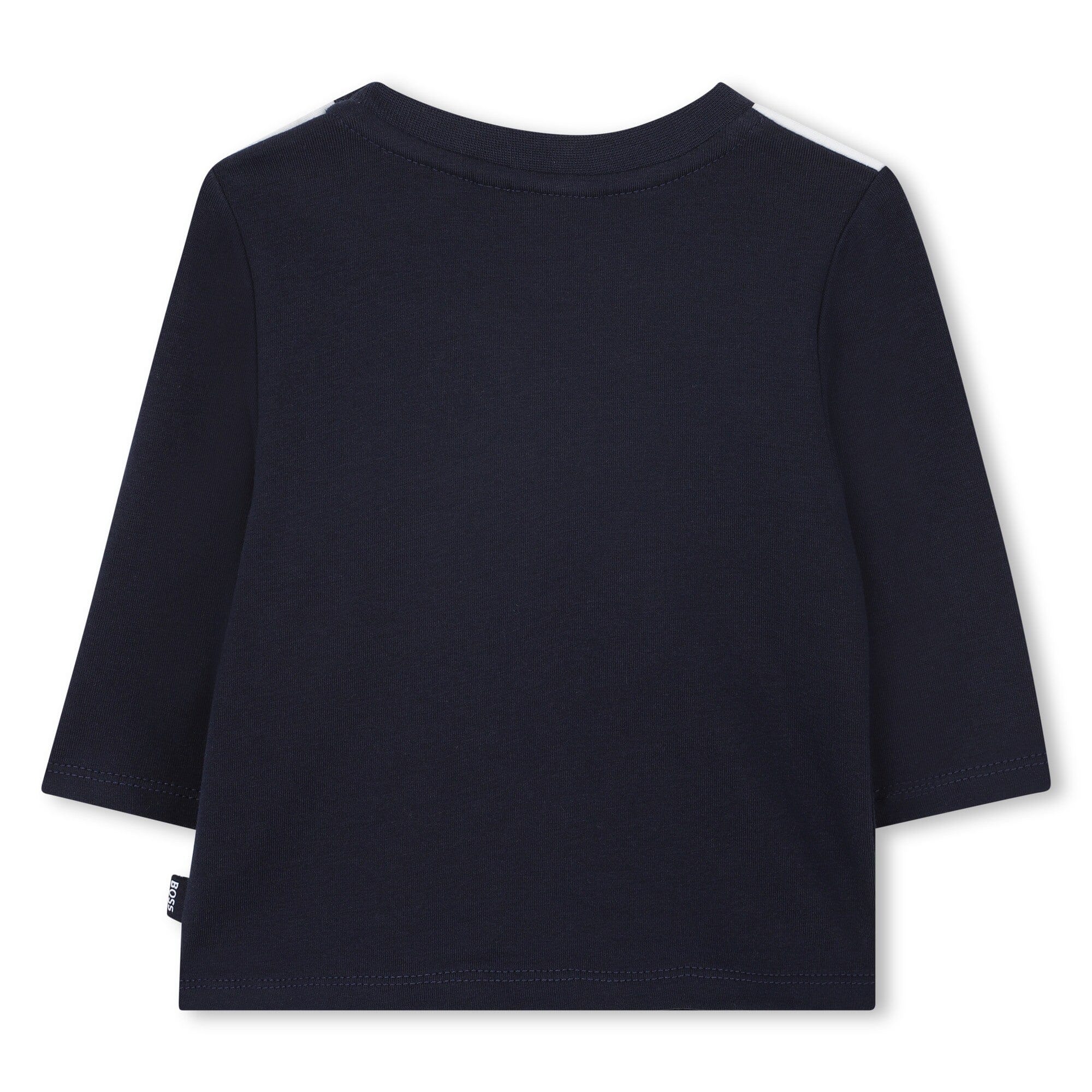 BOSS Kidswear Baby 3-teiliges Set Marineblau & Weiß aus Bio-Baumwolle Baby Kombination Boss Kidswear