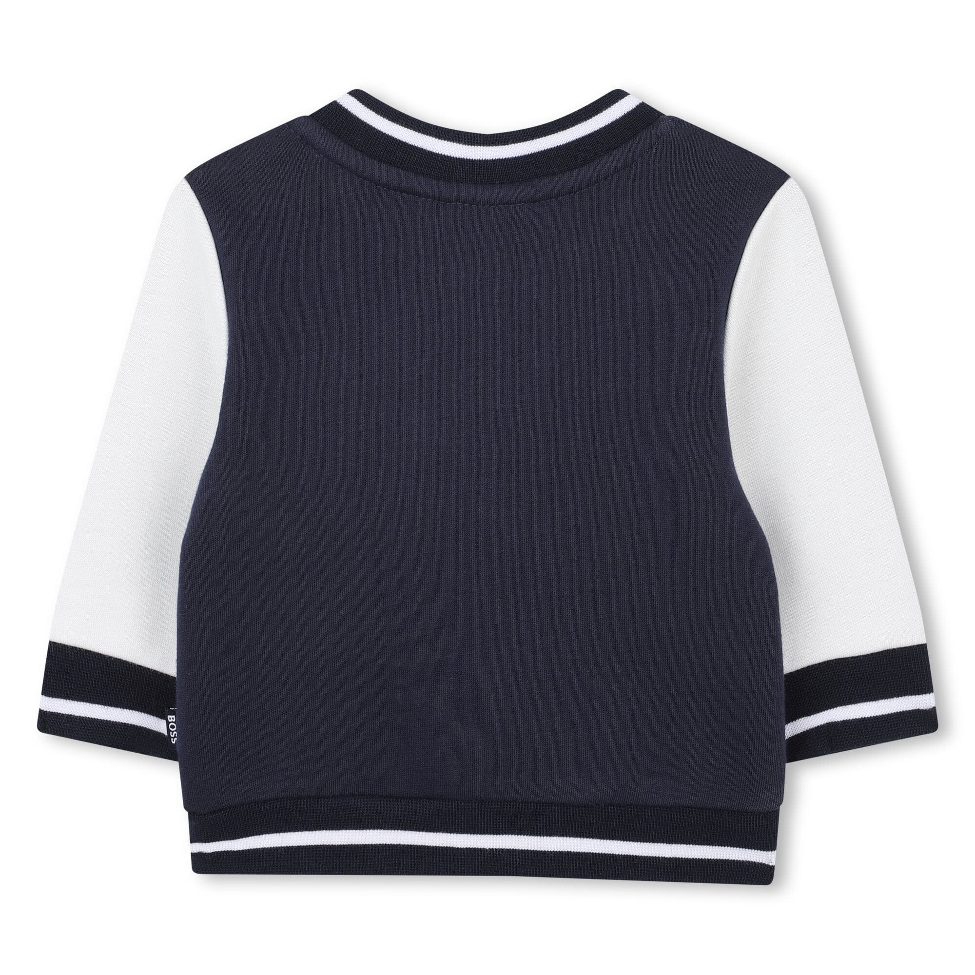 BOSS Kidswear Baby 3-teiliges Set Marineblau & Weiß aus Bio-Baumwolle Baby Kombination Boss Kidswear