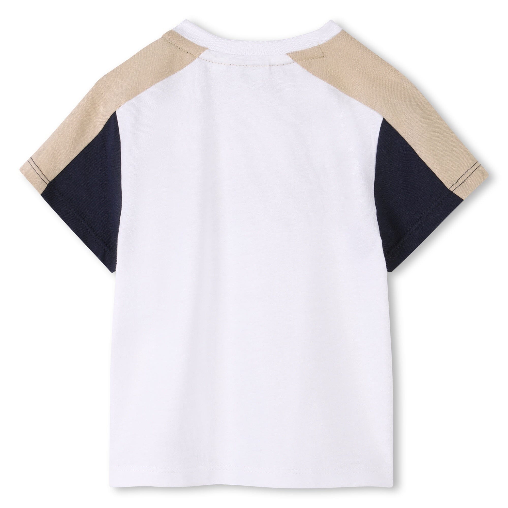 BOSS Baby sommerliches Set mit Shirts und Shorts in weiß / cookie Baby Kombination Boss