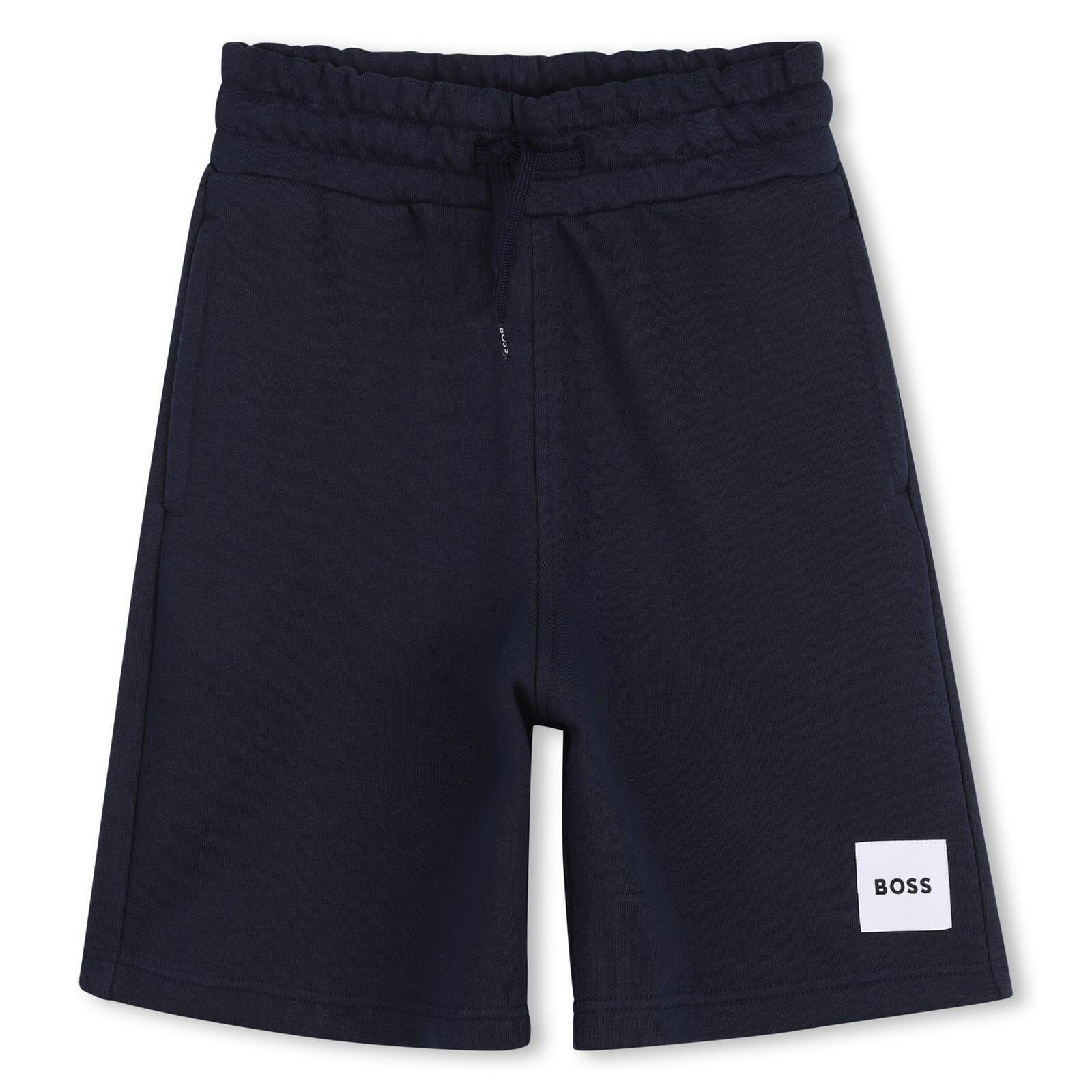 BOSS Kidswear Jogging-Bermudashorts – Dunkelblau Shorts BOSS 8 Jahre ( 122-128 )