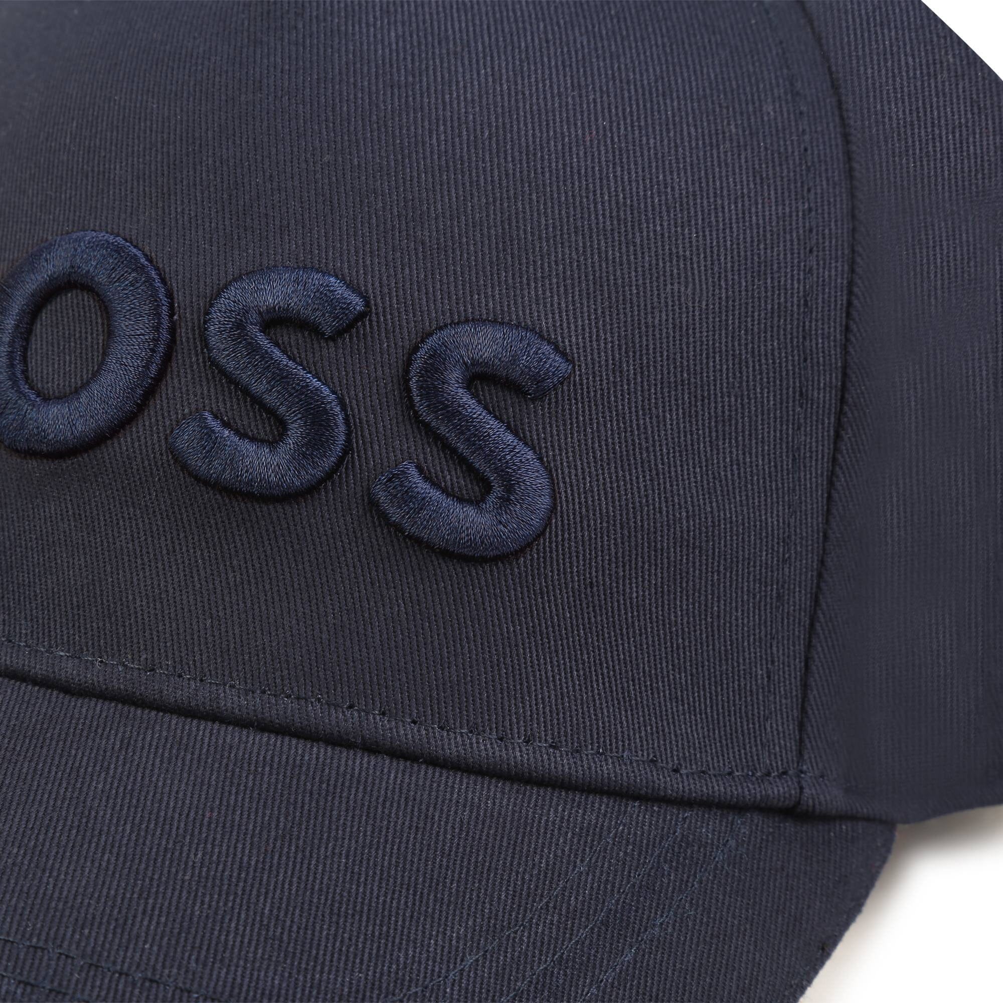 BOSS Kids Kappe schwarz mit mit Stitching und Batman Logo Cap Boss