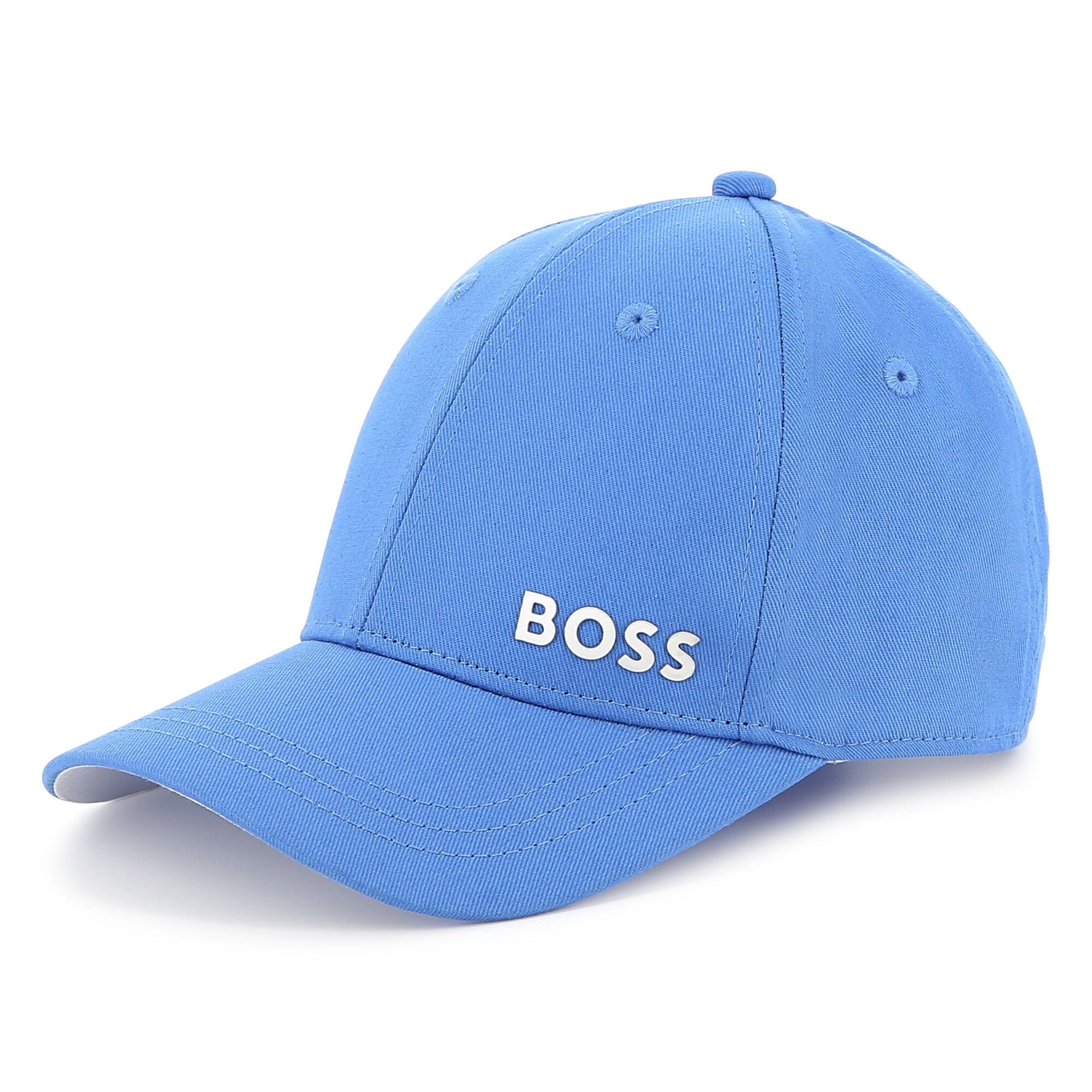 BOSS verstellbare Kappe blau mit weißem Logoprint Cap Boss