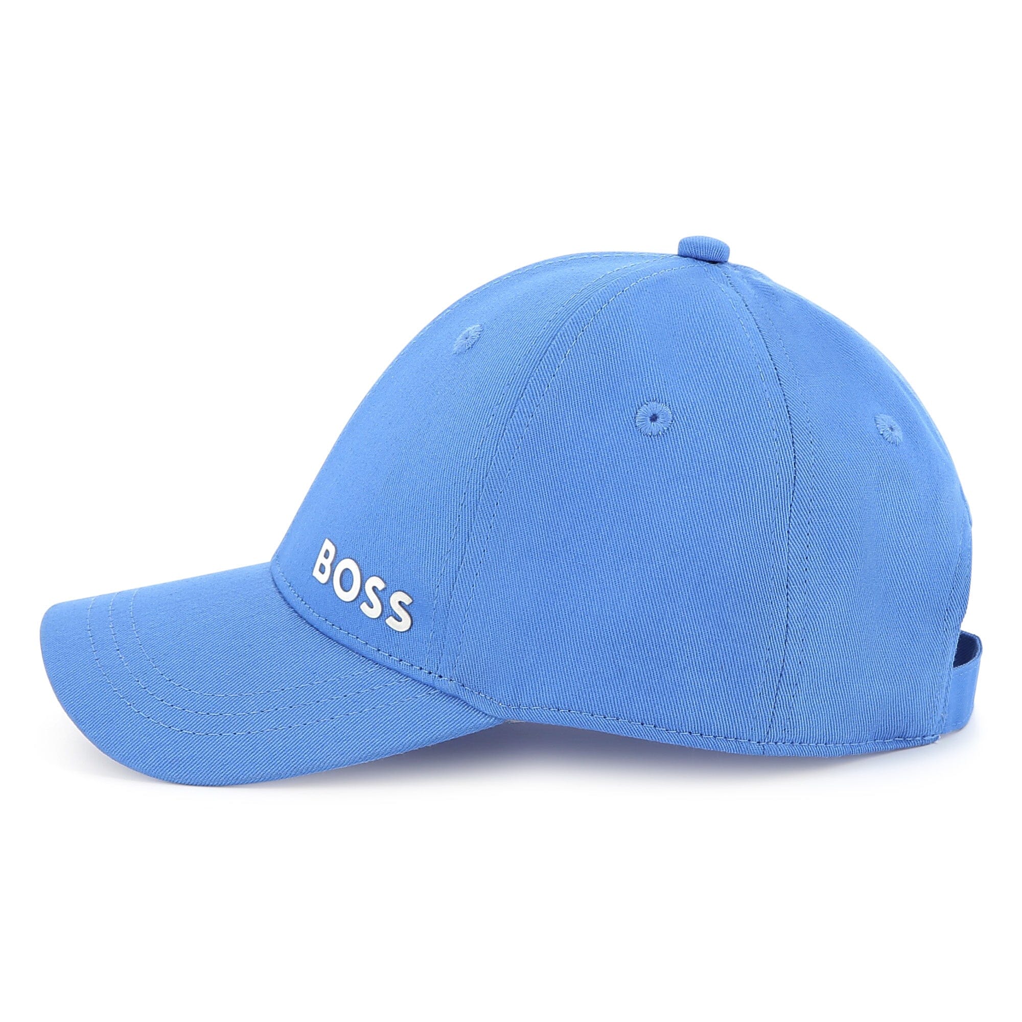 BOSS verstellbare Kappe blau mit weißem Logoprint Cap Boss