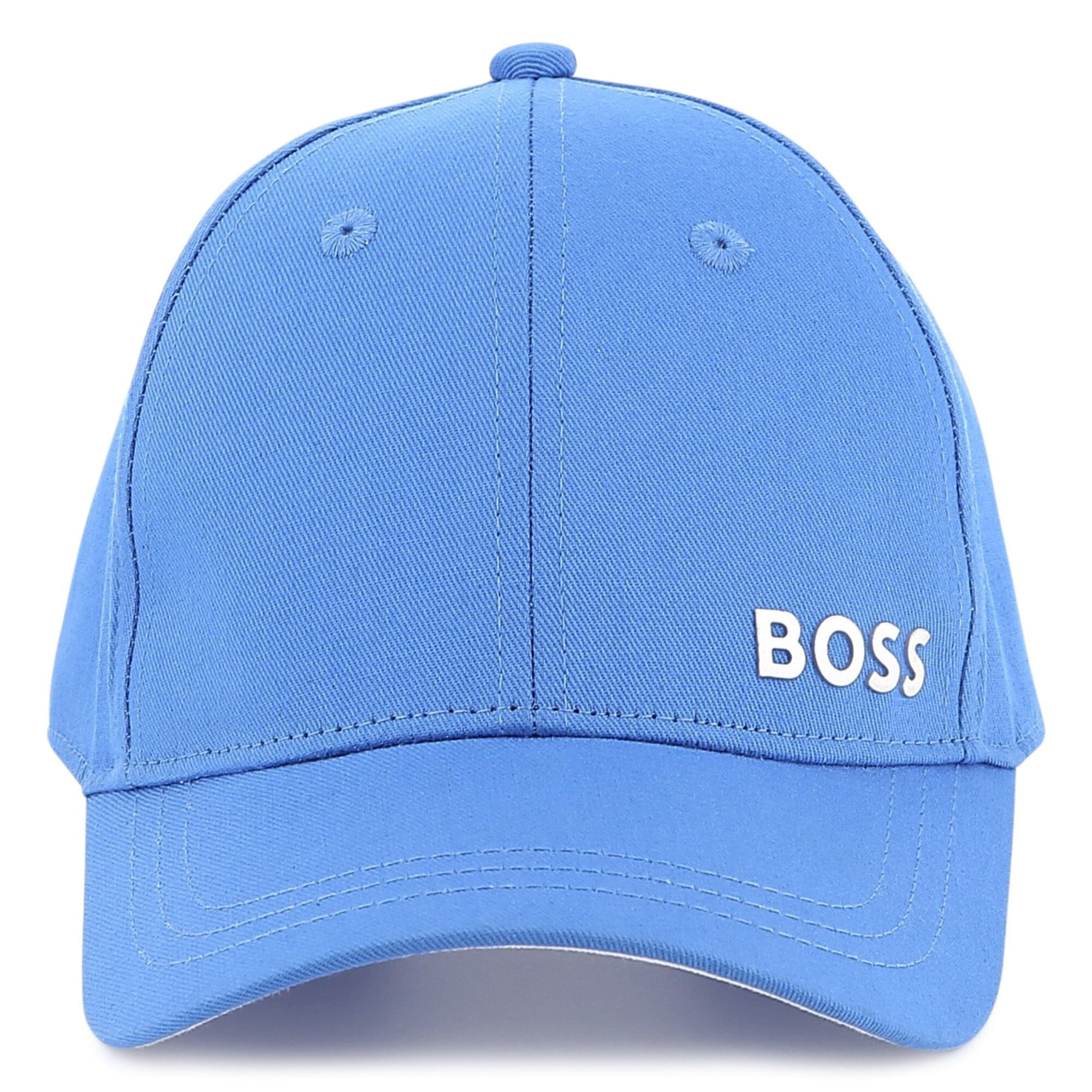 BOSS verstellbare Kappe blau mit weißem Logoprint Cap Boss