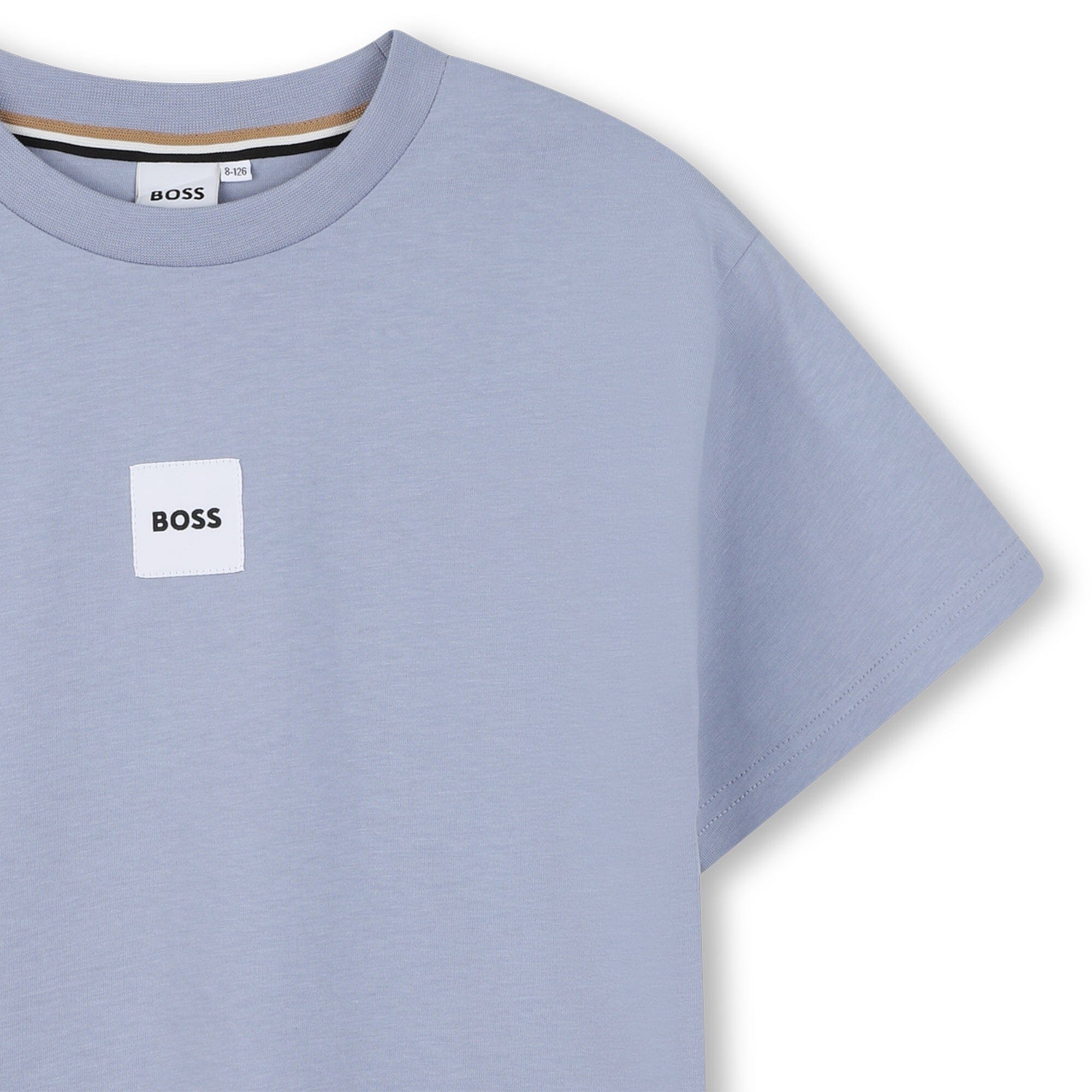 BOSS Kidswear – Kurzärmeliges T-Shirt (Logo-Patch) T-Shirt Boss Kidswear