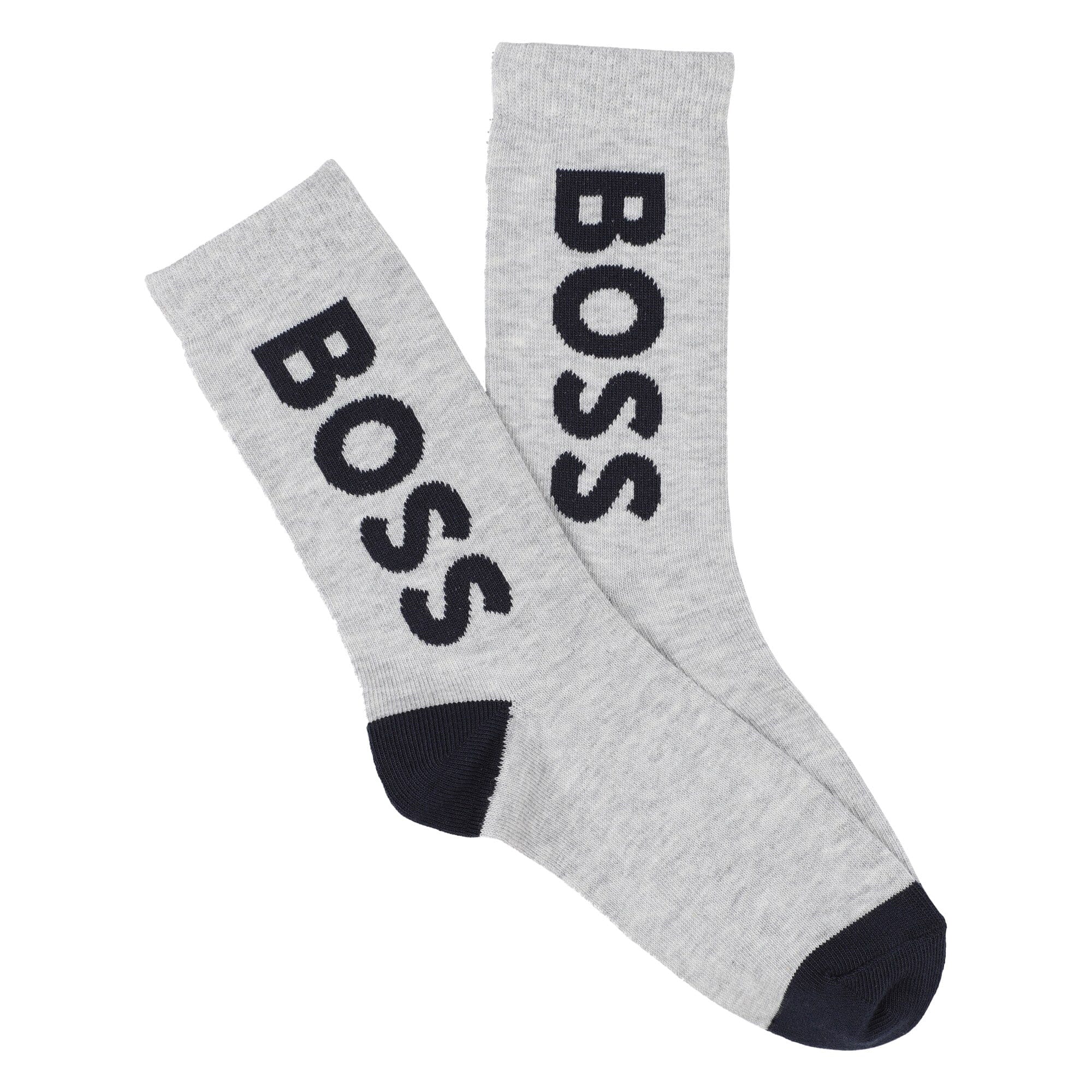 BOSS Kidswear 3er-Pack-Socken grau weiß rot Logo Socken Boss