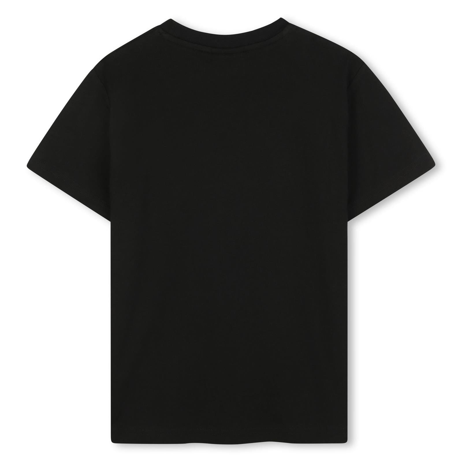 BOSS Kinder T-Shirt 2er-Set in schwarz und weiß "BOSS" Logoprint T-Shirt BOSS