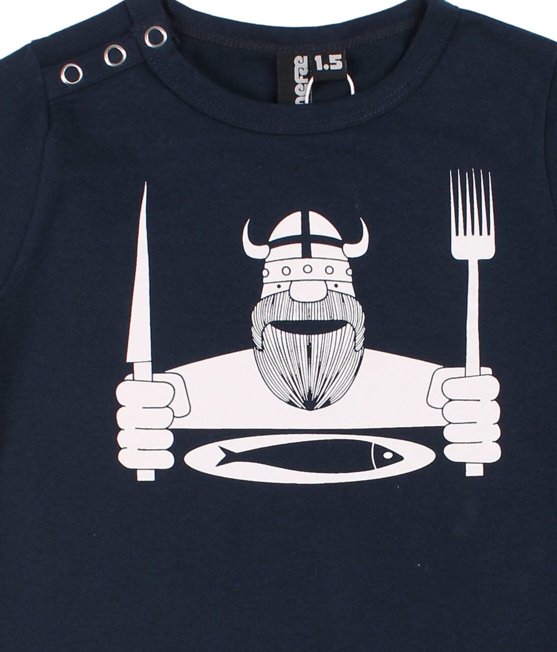 Danefae Baby Langarmshirt dunkelblau Wikinger Erik Langarmshirt Danefae