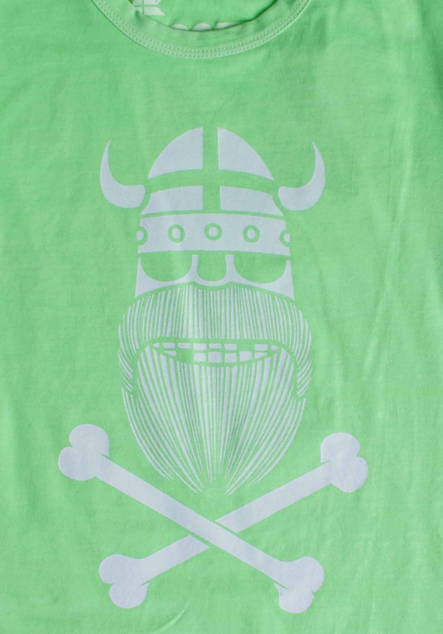 Danefae Kids T-Shirt „Ghost of Eric“ – Neon Grün T-Shirt Danefae