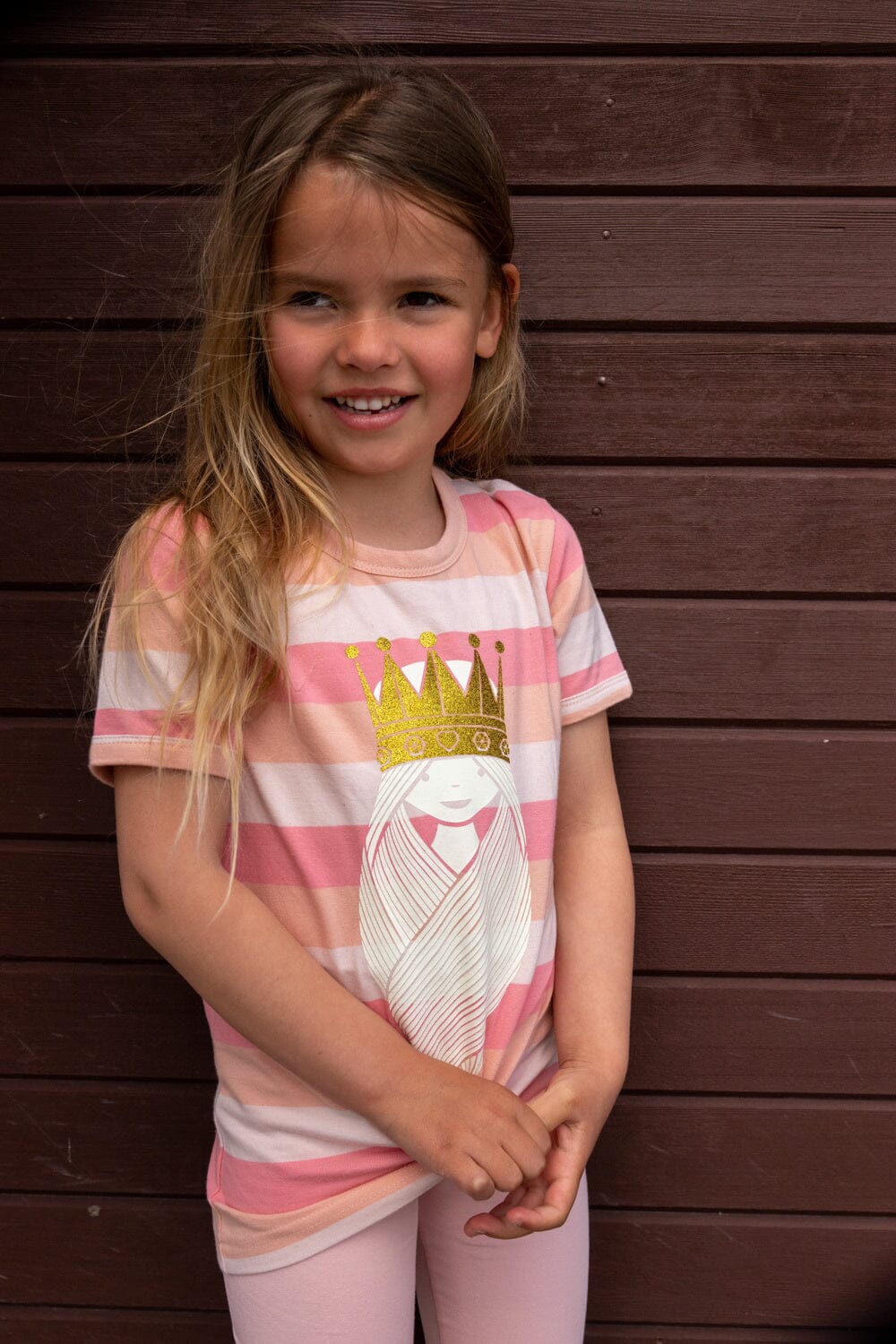 Danefae T-Shirt rosa Prinzessin T-Shirt Danefae