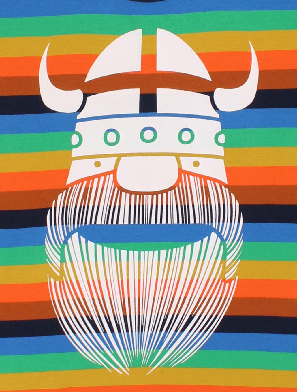 Danefae T-Shirt bunte Streifen Wikinger Erik T-Shirt Danefae
